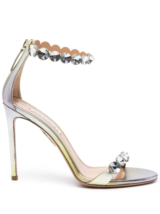 Maxi-Tequila 105mm leather sandals