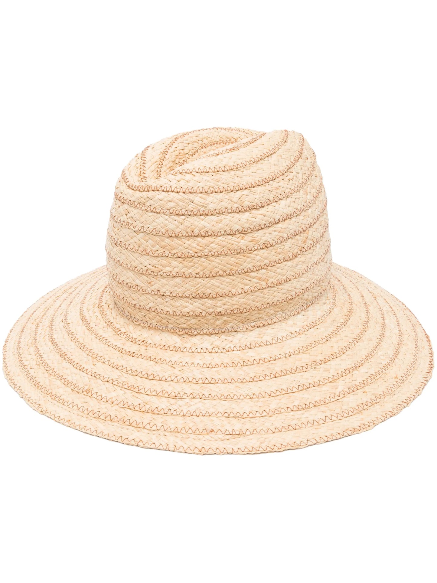 Reqium zigzag-embroidered hat