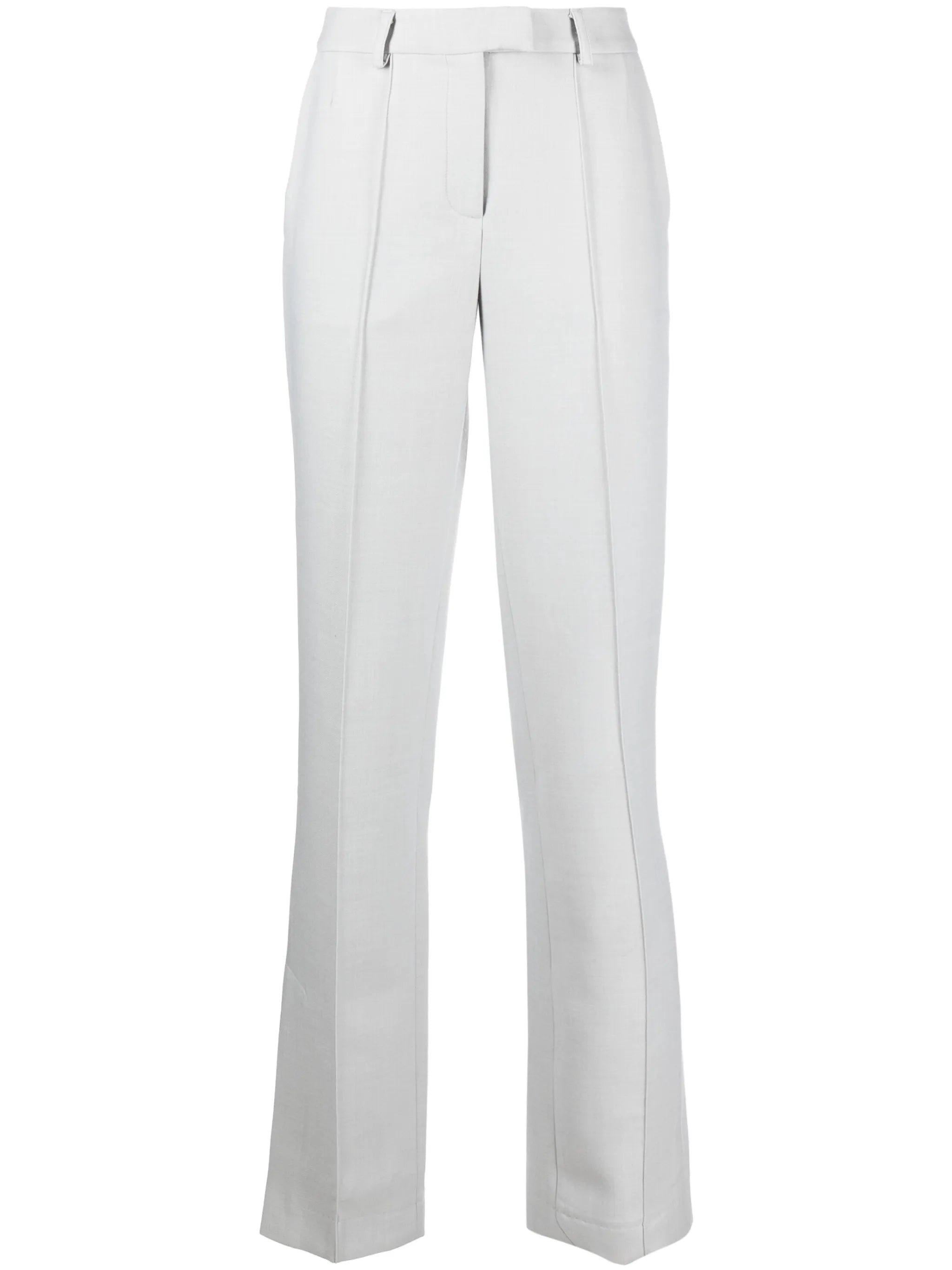 high-waist tailored trousers