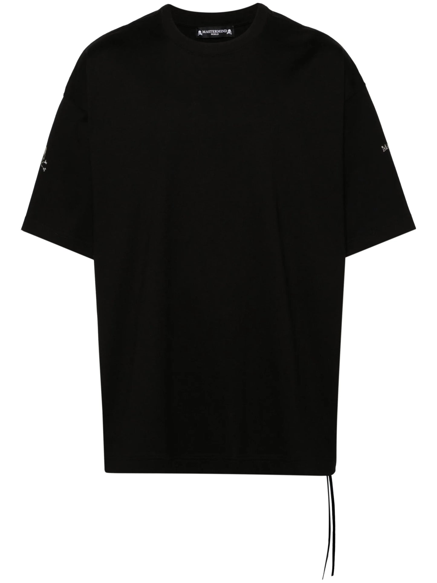 crystal-logo cotton T-shirt