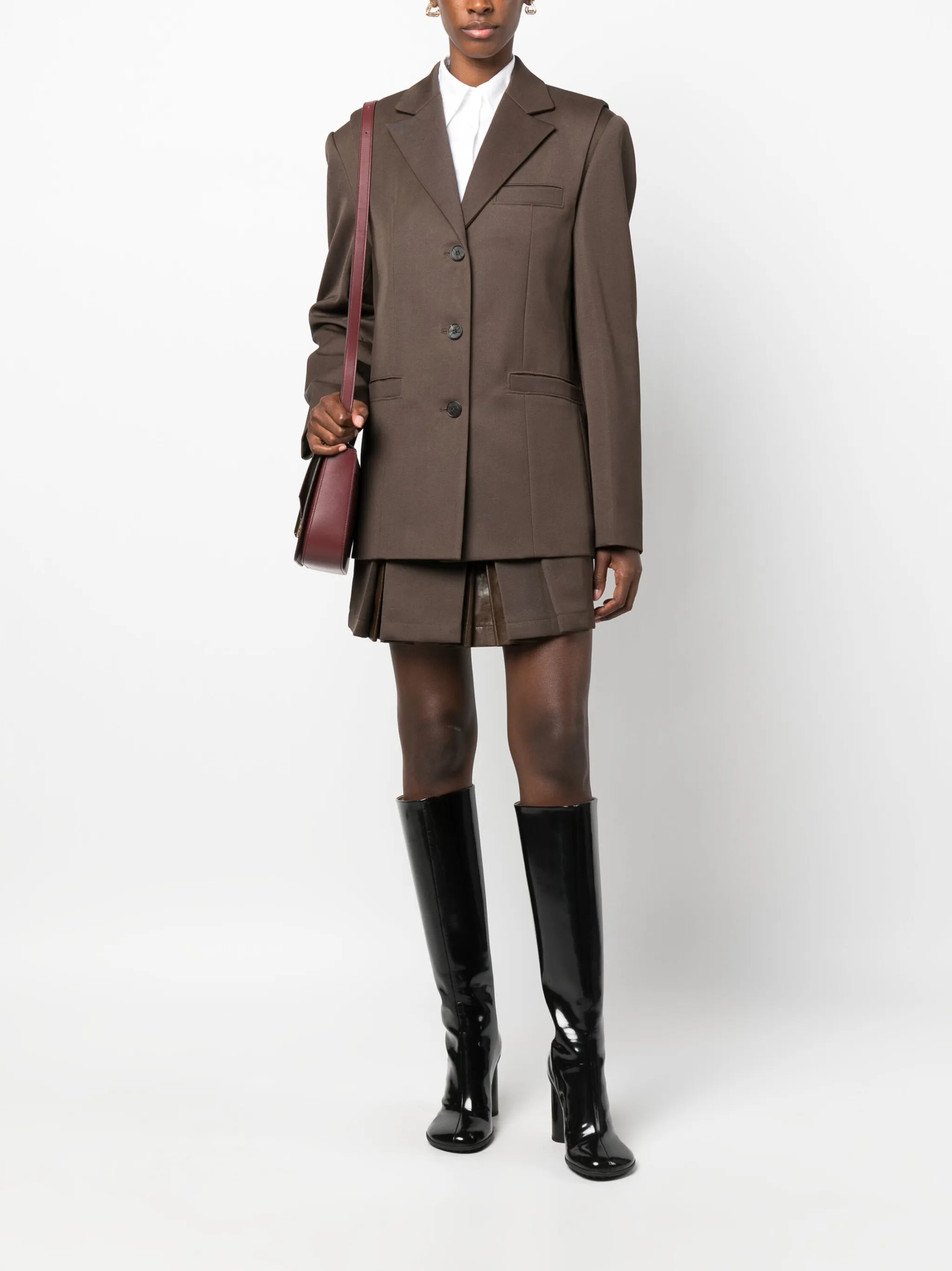 Three Way single-breasted blazer