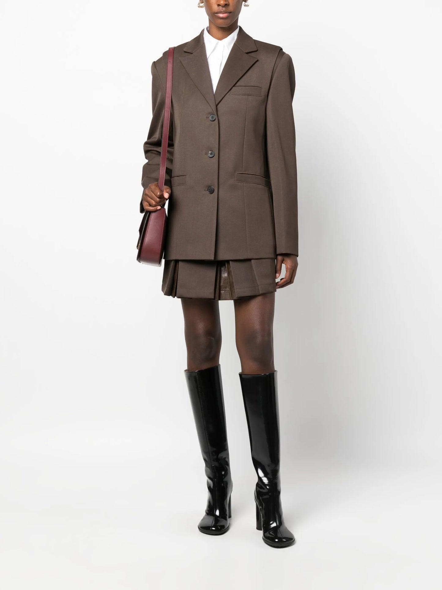 Three Way single-breasted blazer