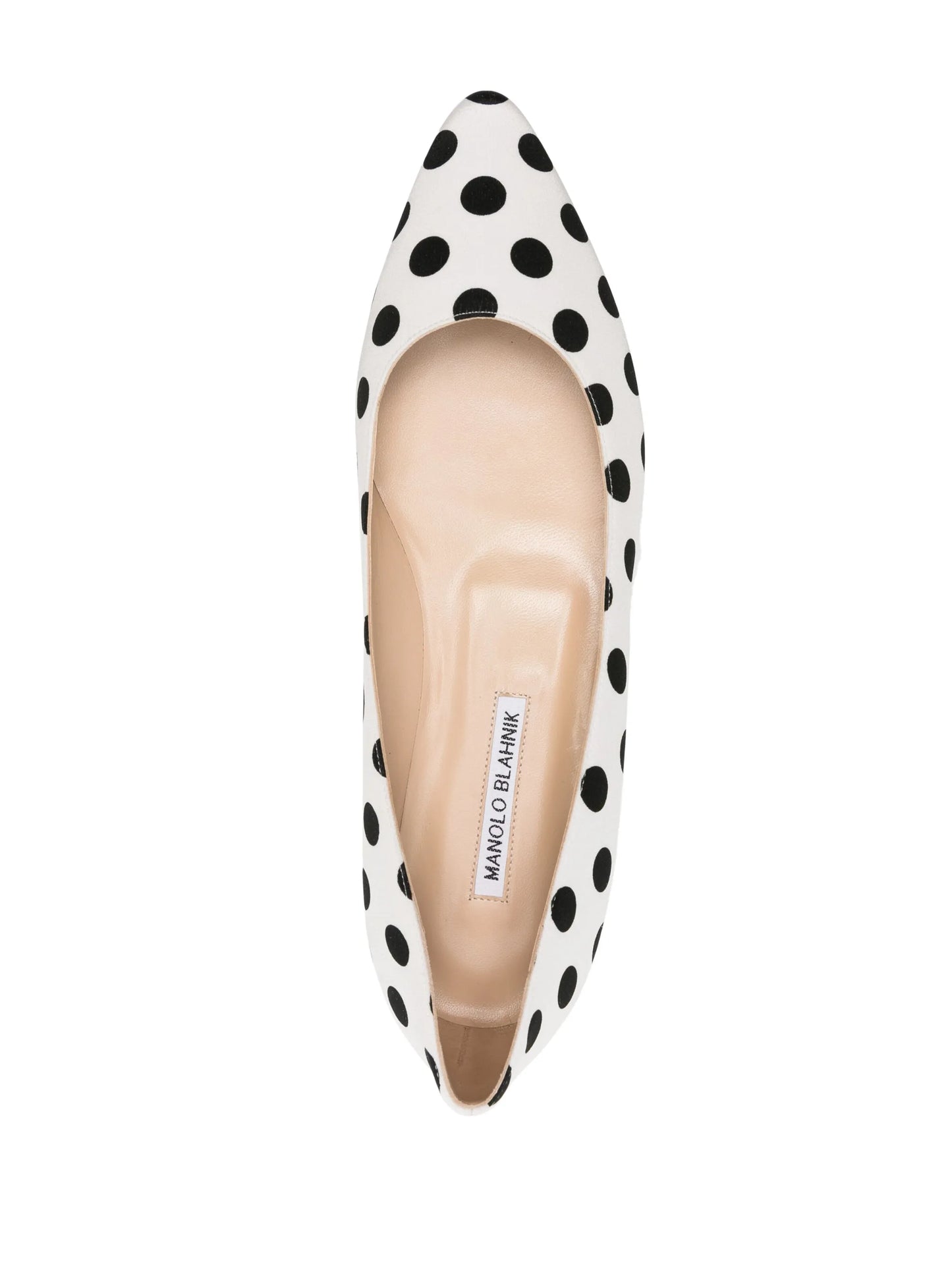 polka dot ballet pumps