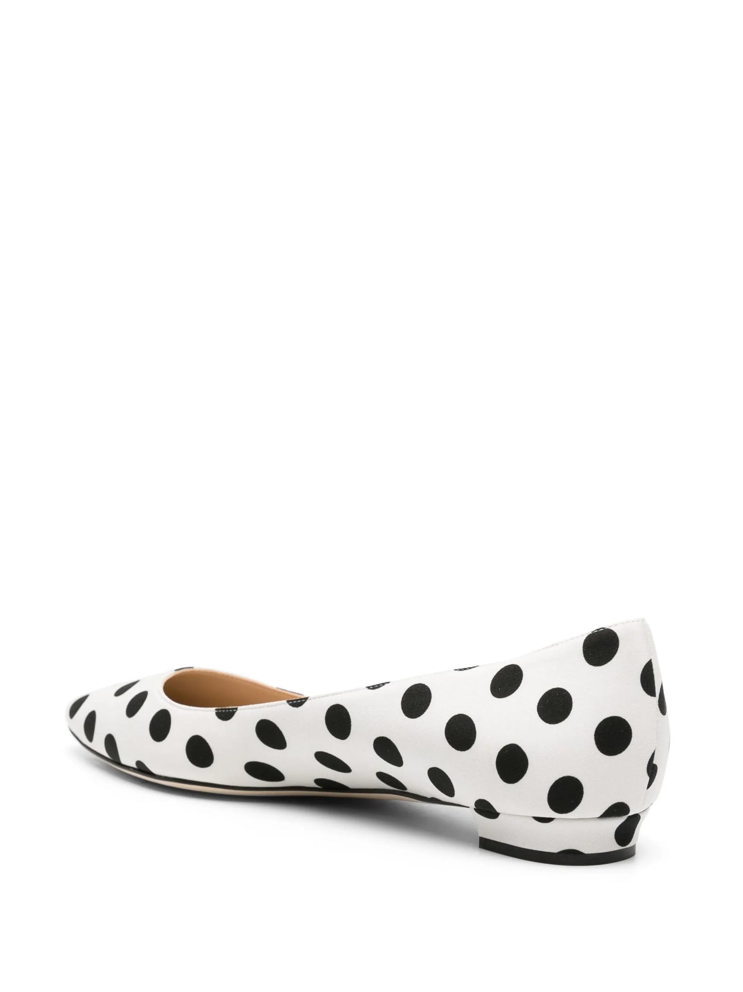 polka dot ballet pumps