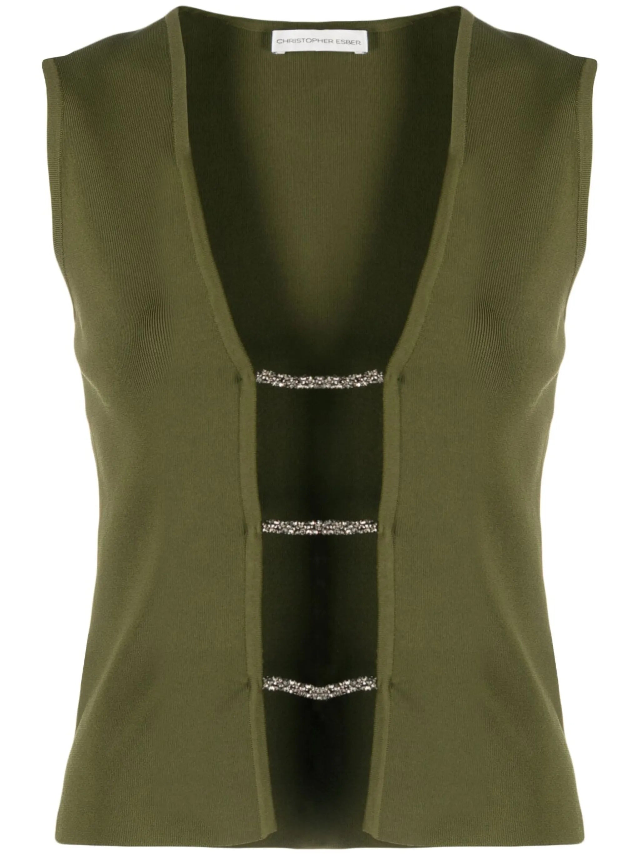 Crystalline lattice-detail top