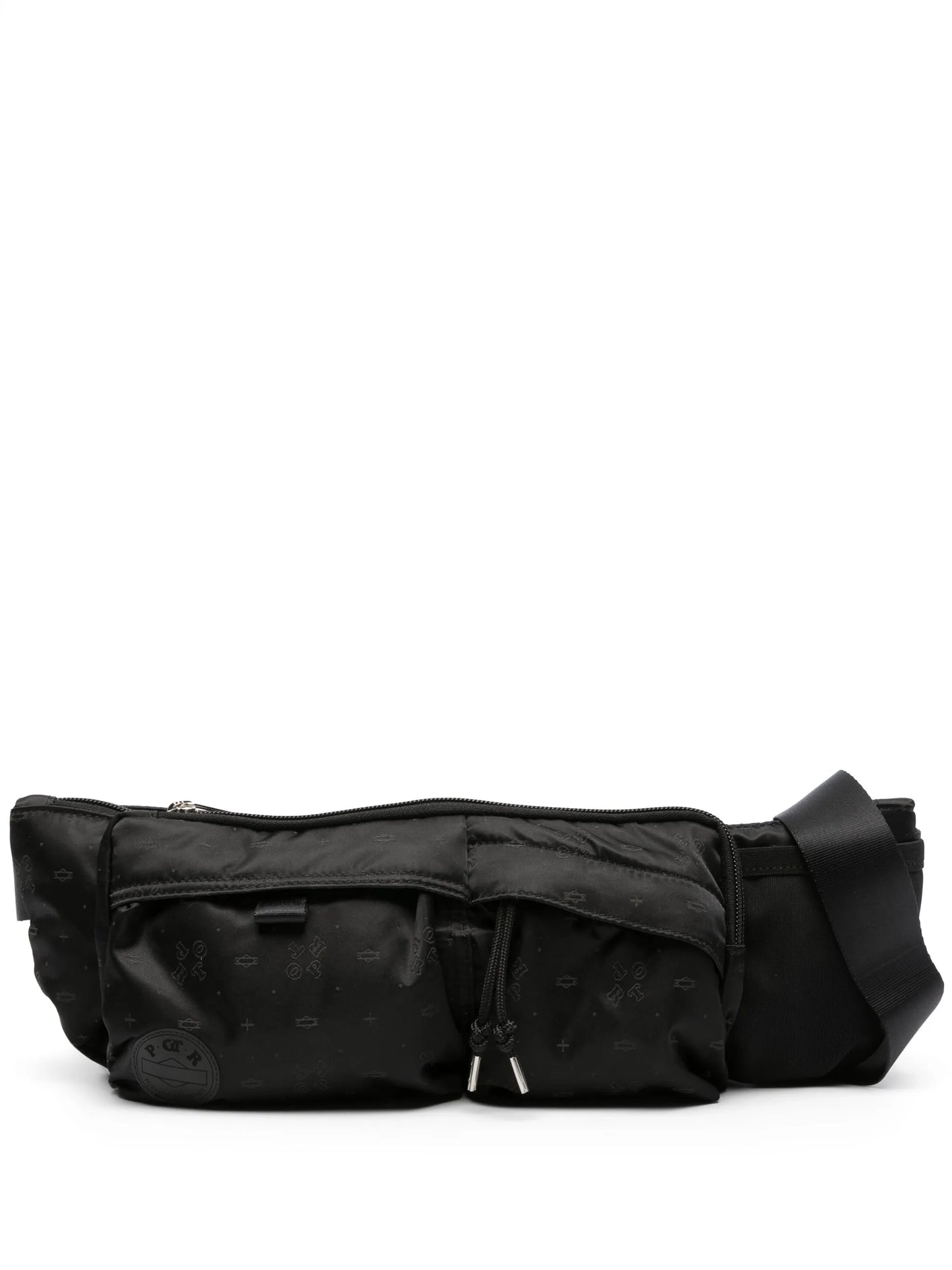monogram three-pocket belt bag