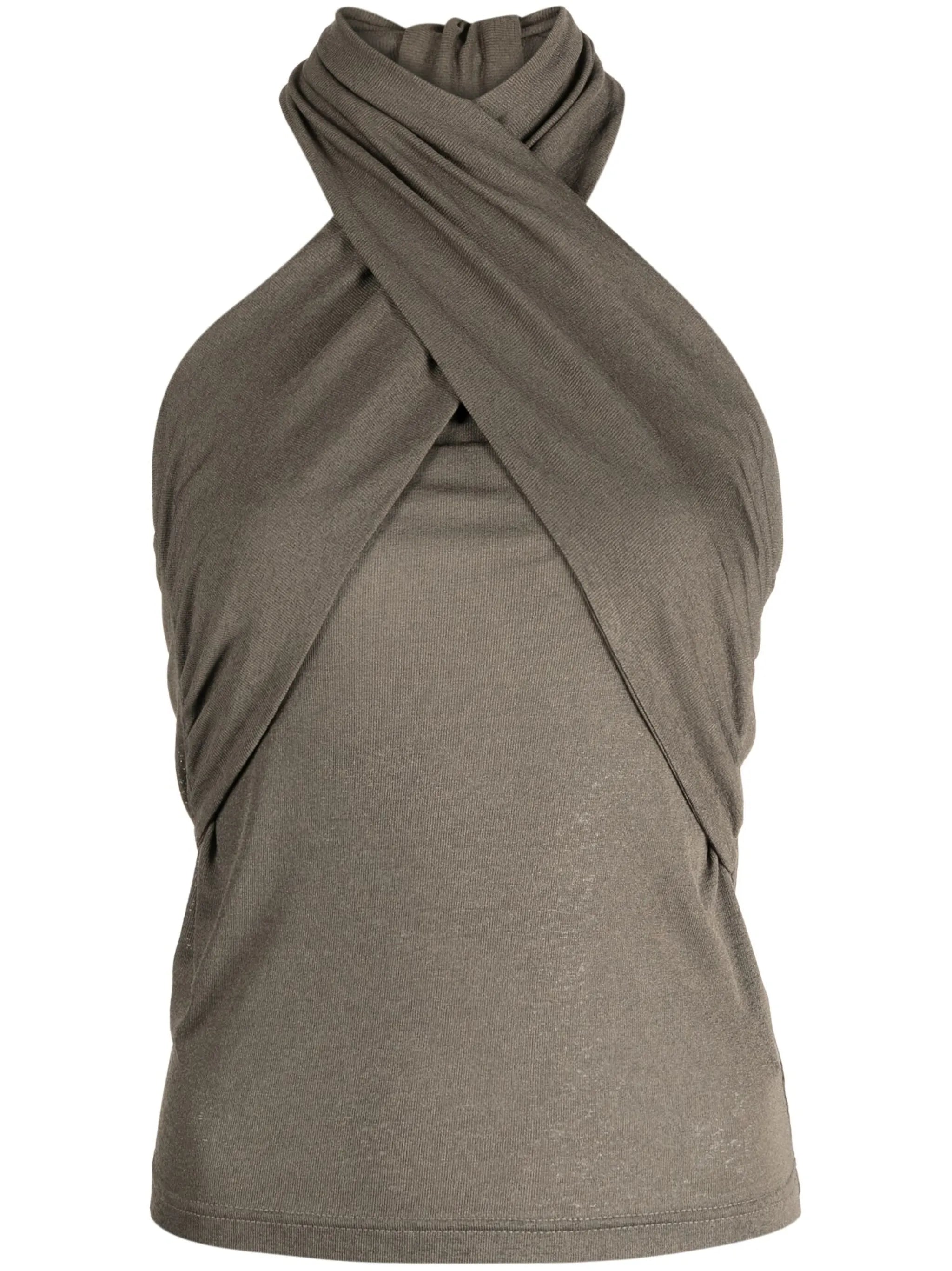 Nurcan halterneck top