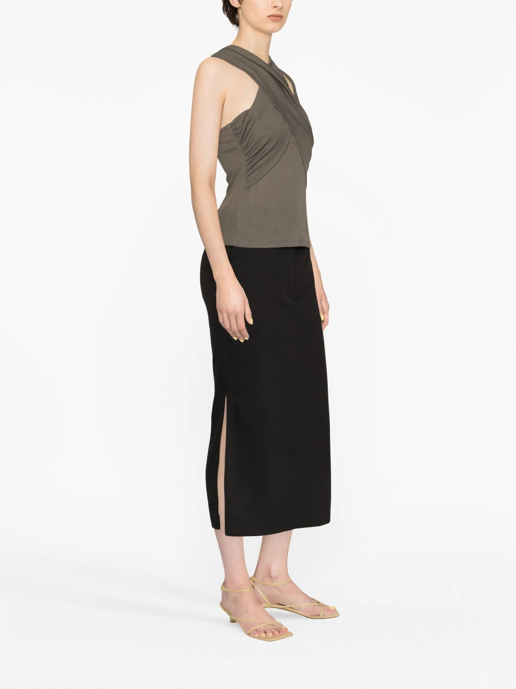 Nurcan halterneck top
