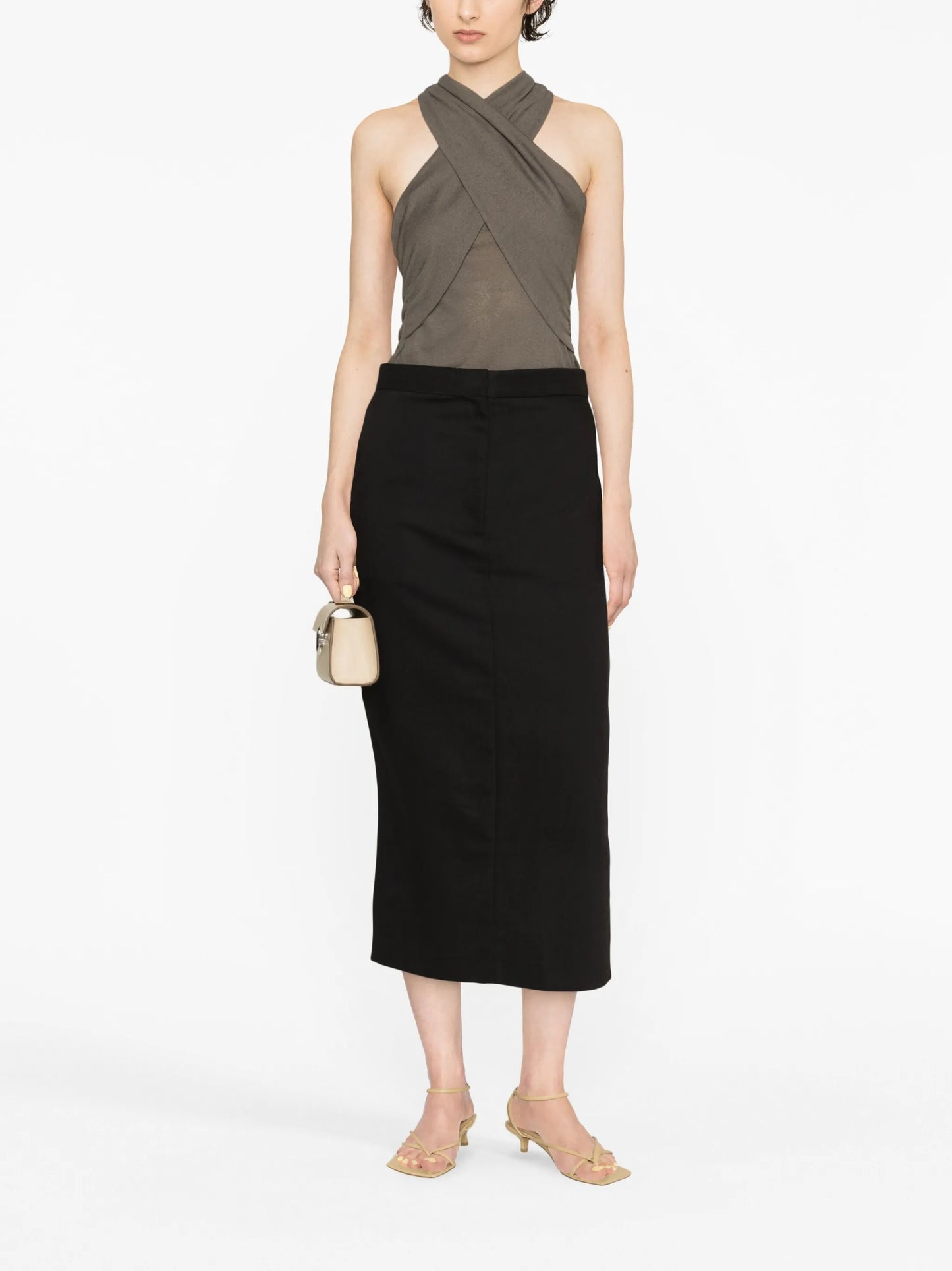 Nurcan halterneck top