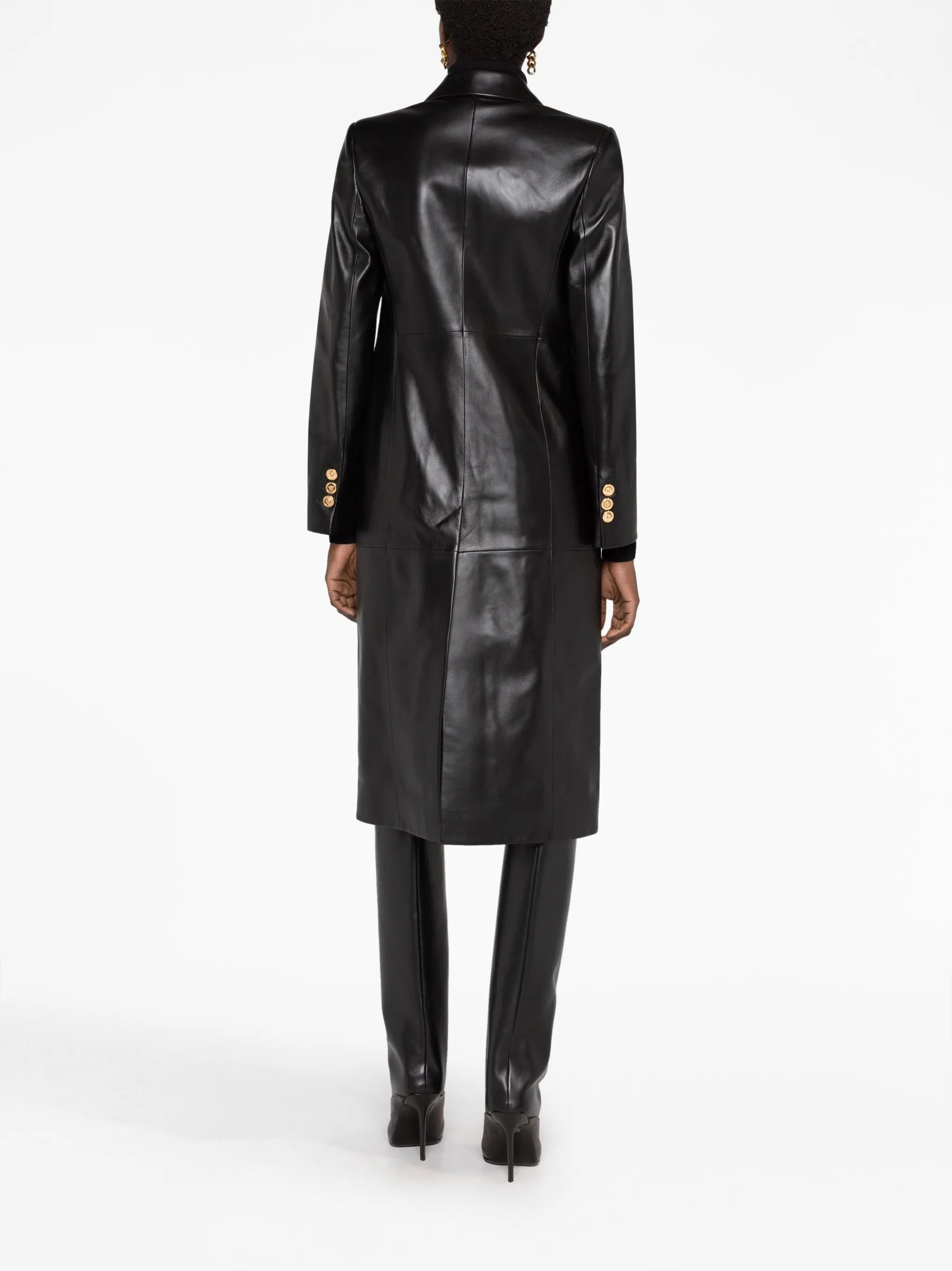 leather trench coat