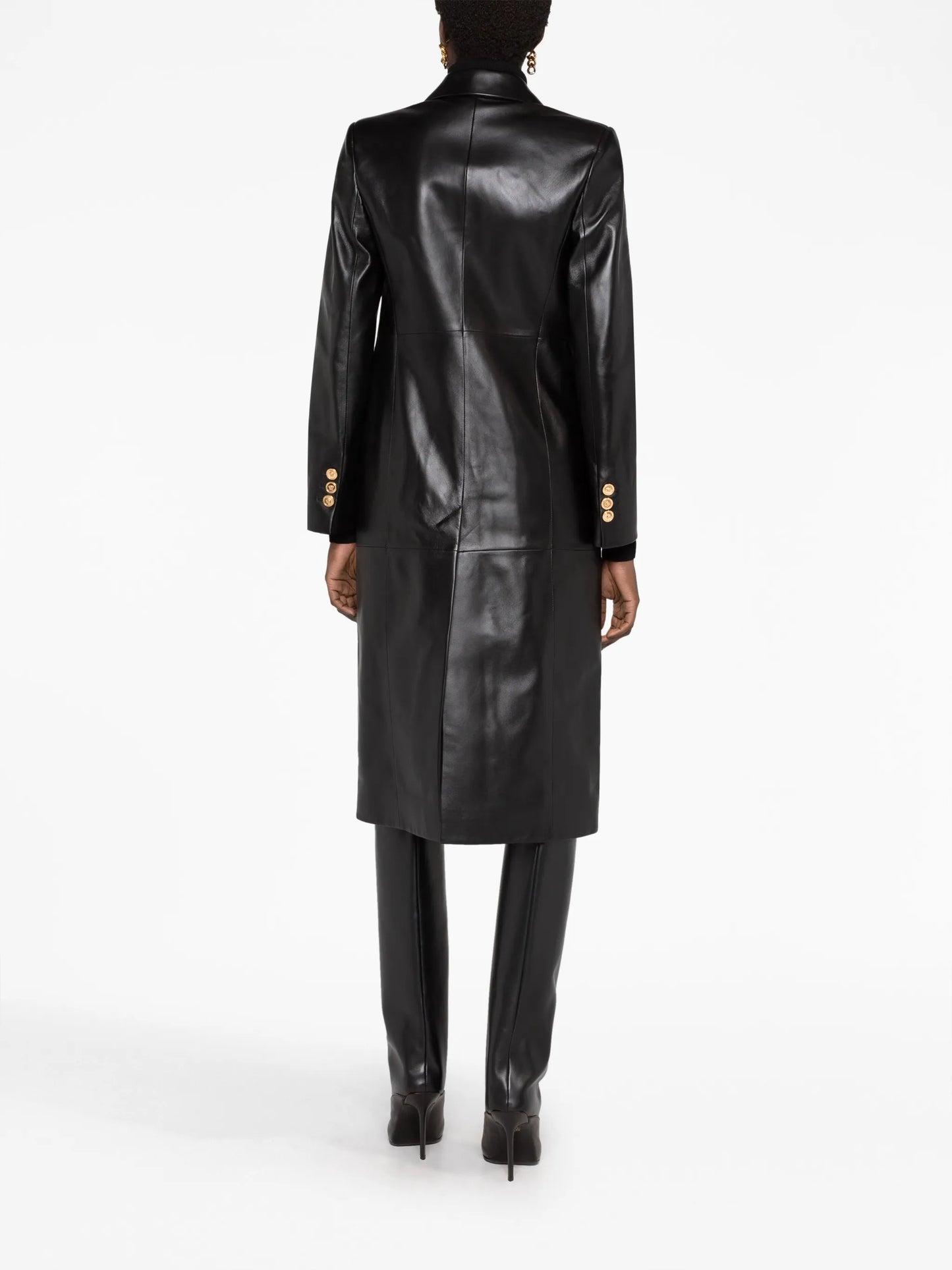 leather trench coat