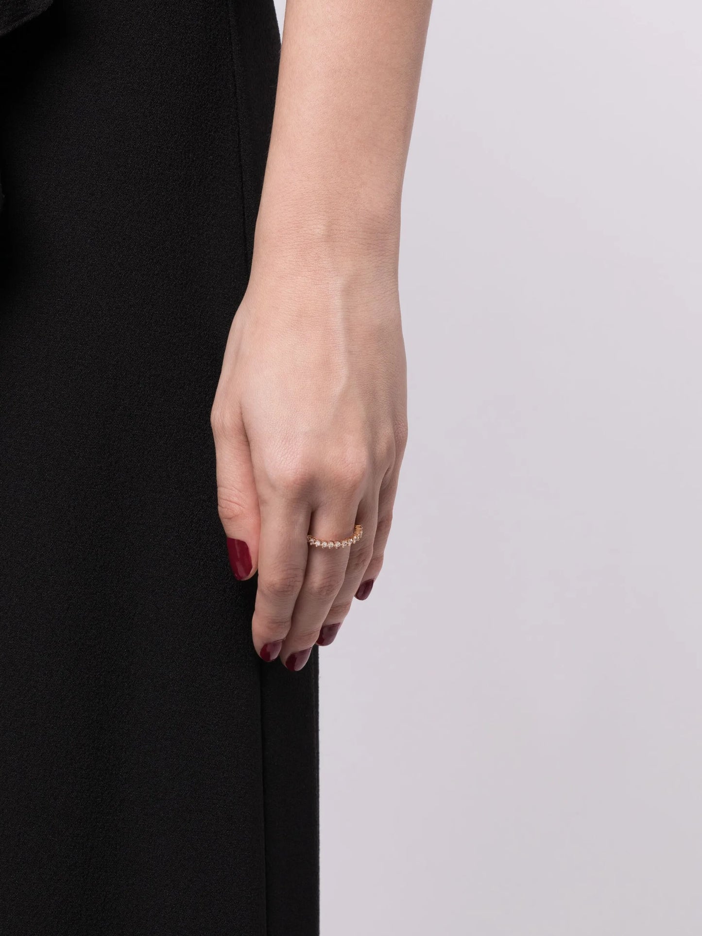 14kt rose gold Vivienne Lily diamond ring