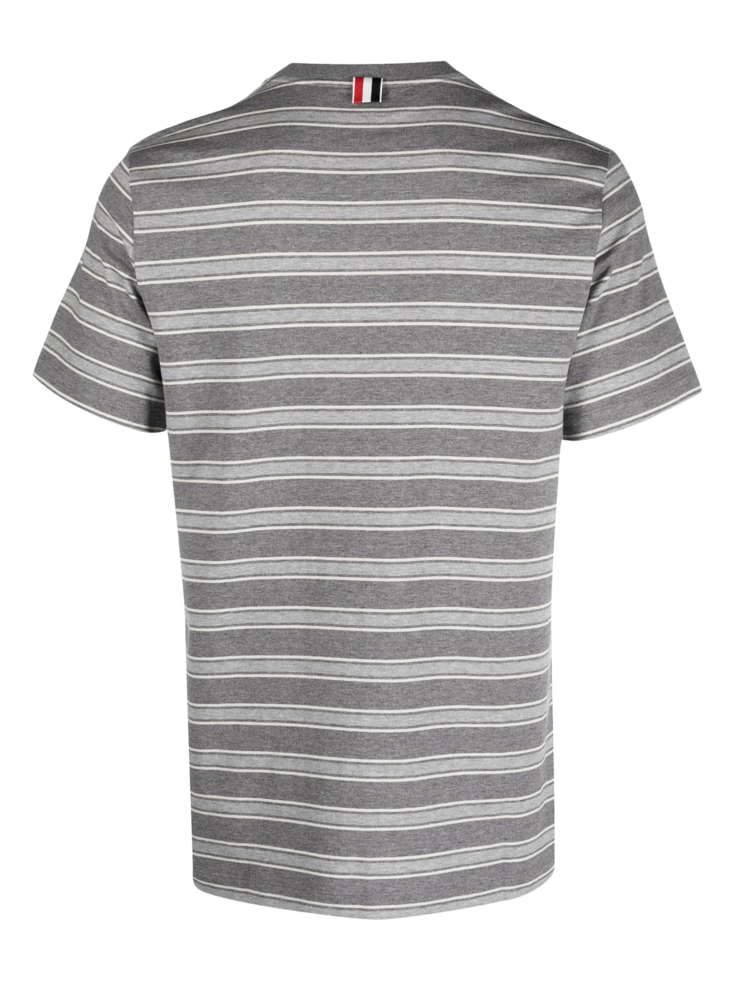 striped cotton-jersey T-shirt
