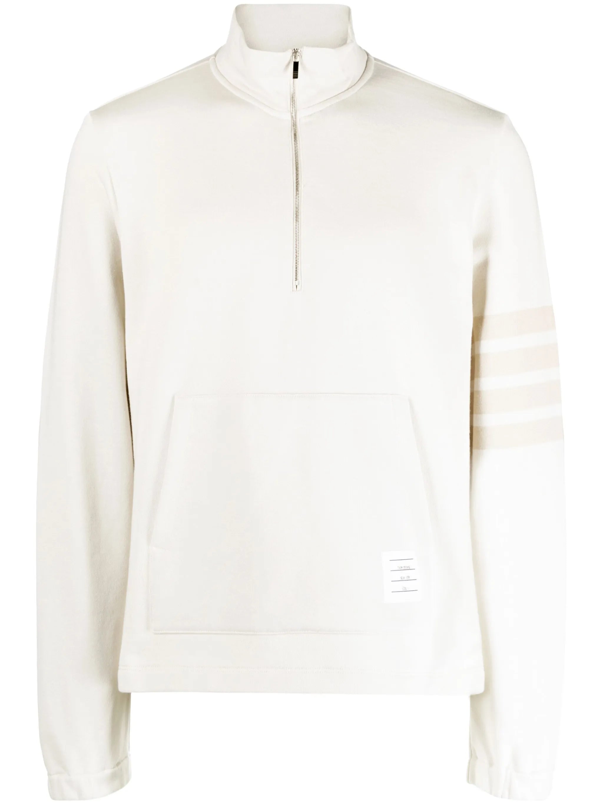 4-Bar stripe half-zip sweatshirt