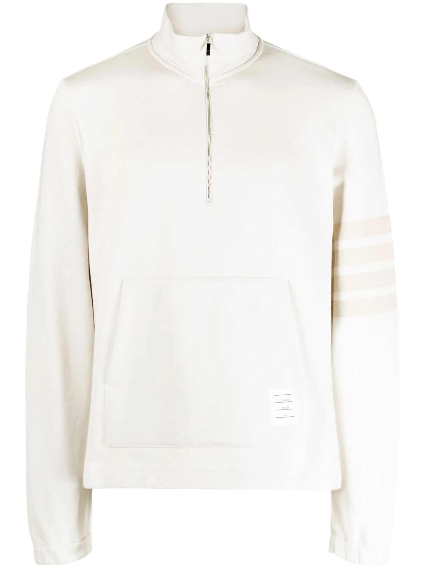 4-Bar stripe half-zip sweatshirt