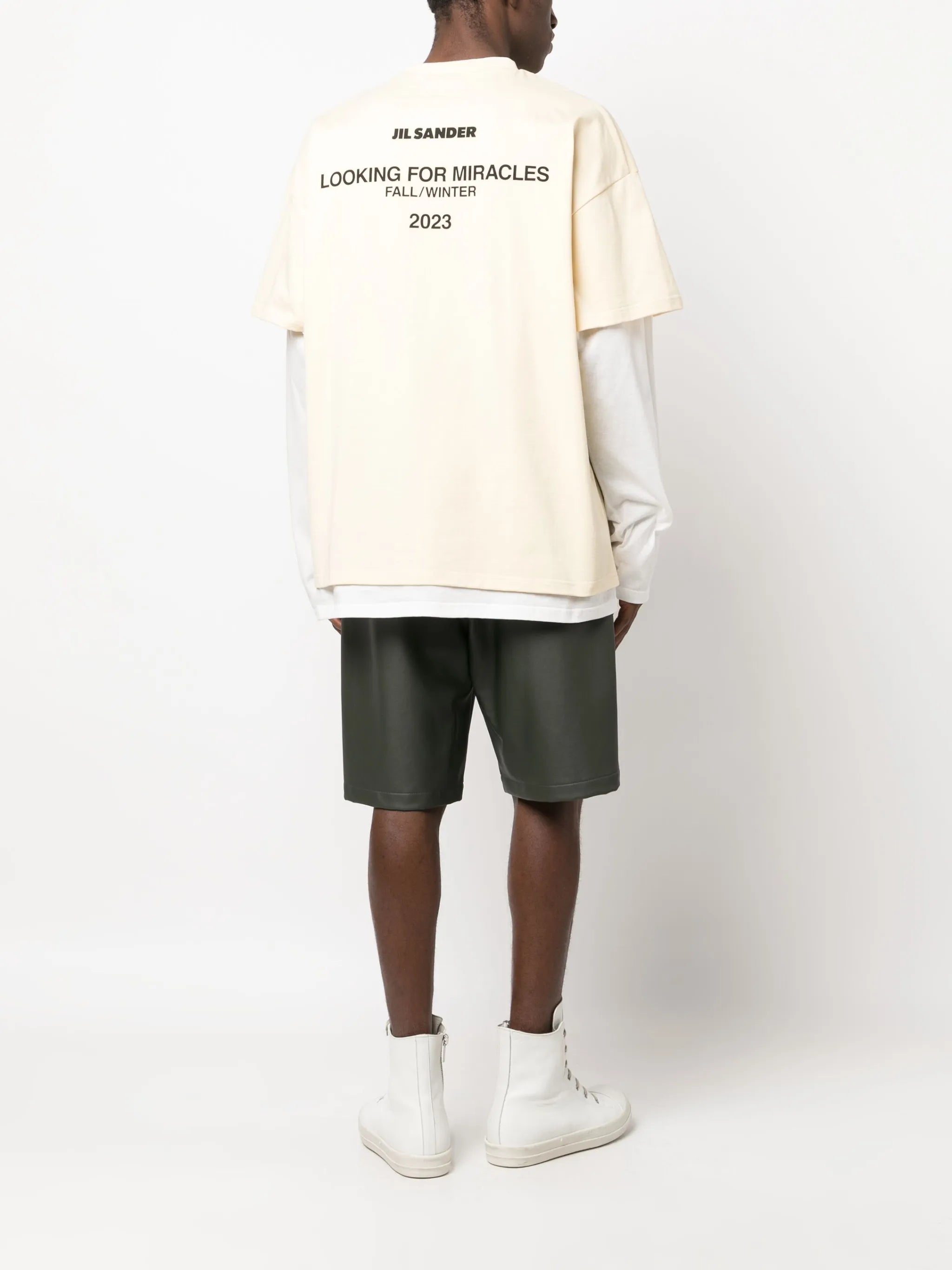 logo-print cotton T-shirt