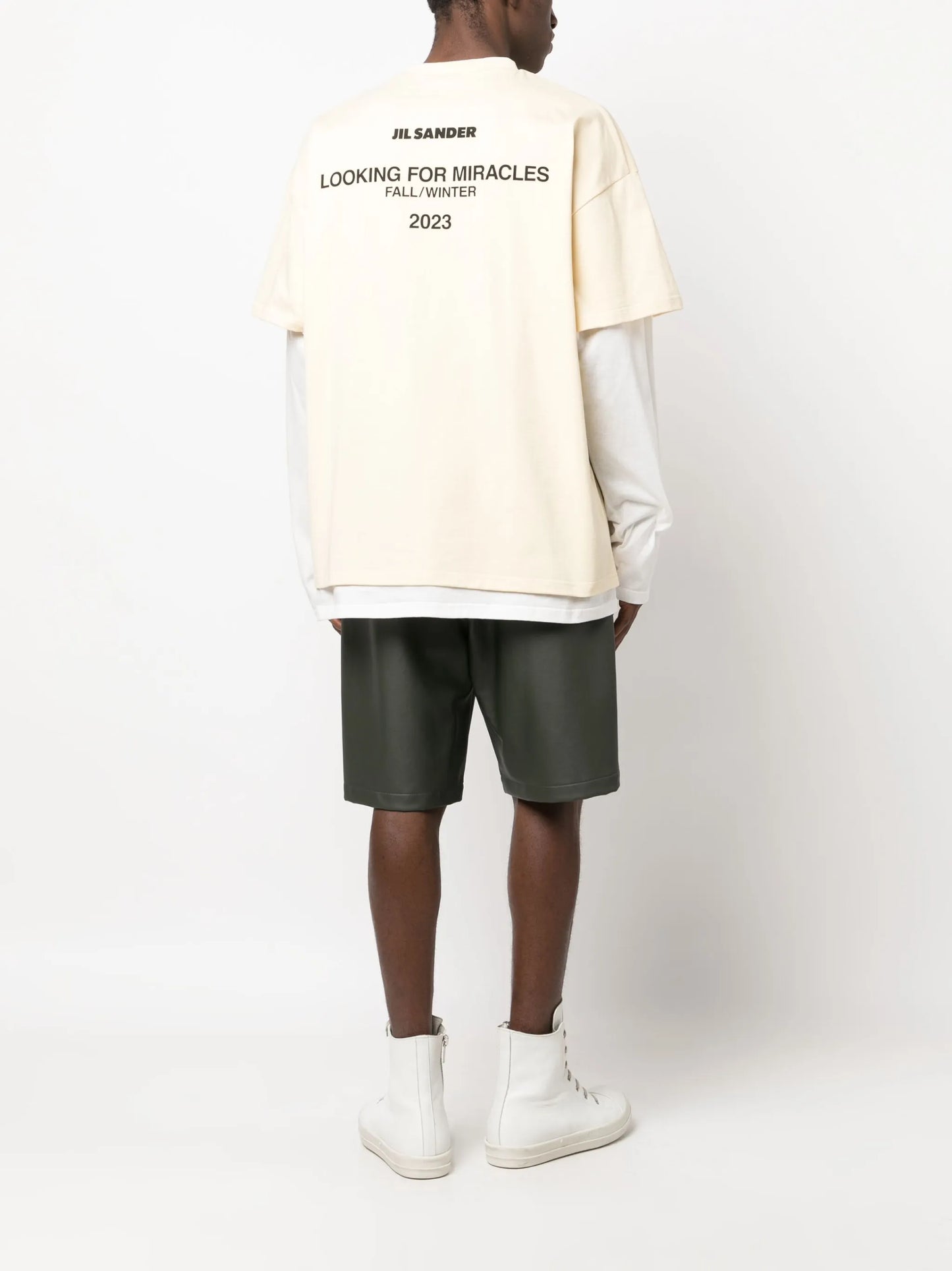 logo-print cotton T-shirt