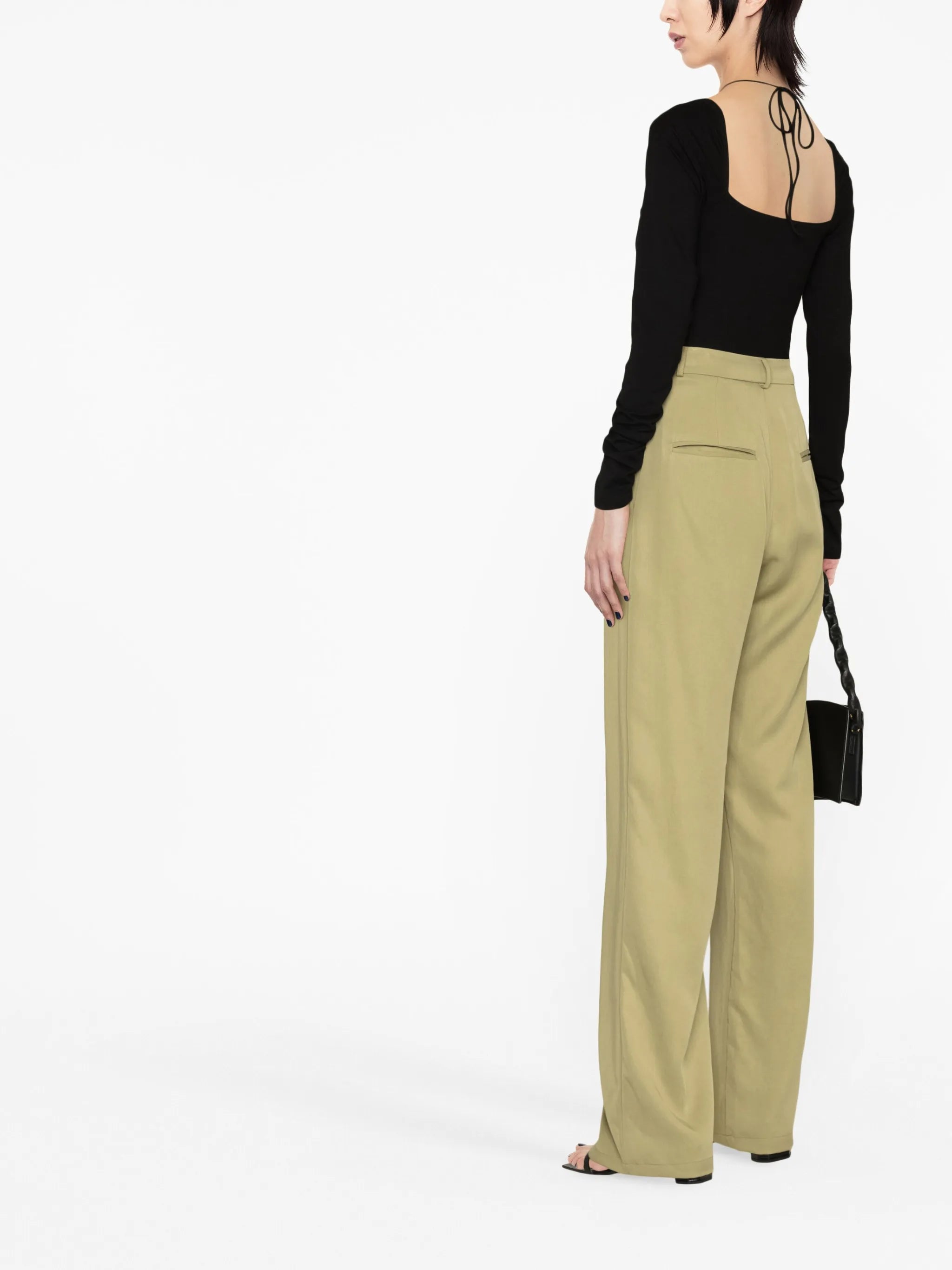 Mason high-waist wide-leg trousers