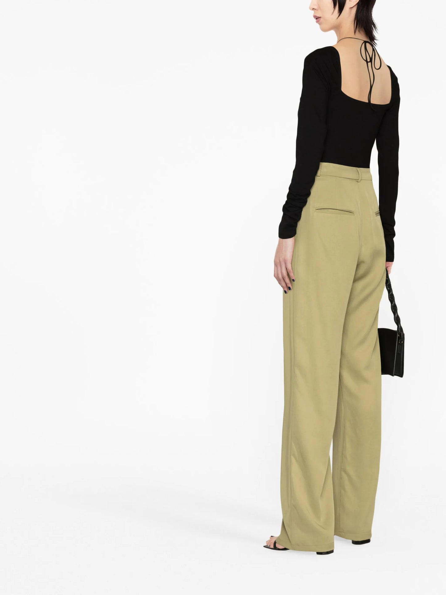 Mason high-waist wide-leg trousers