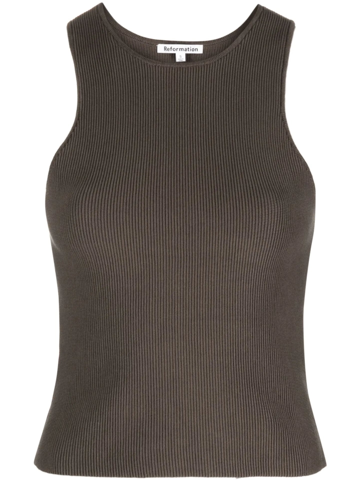 Hudson ribbed-knit tank top