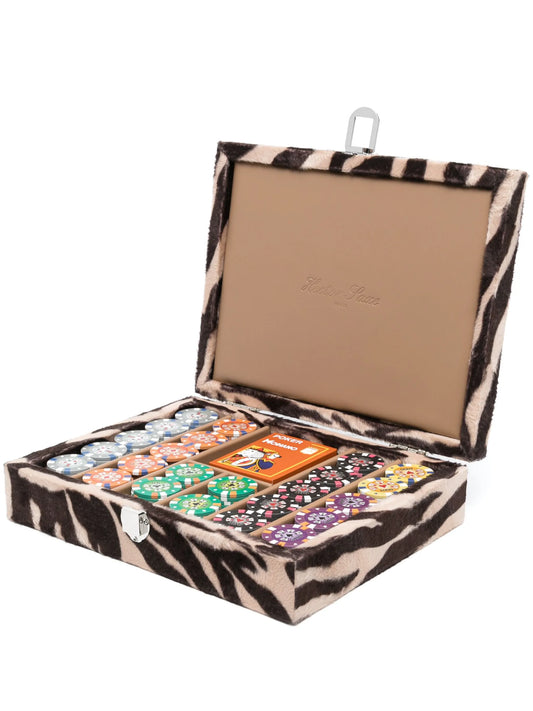 x Browns poker set