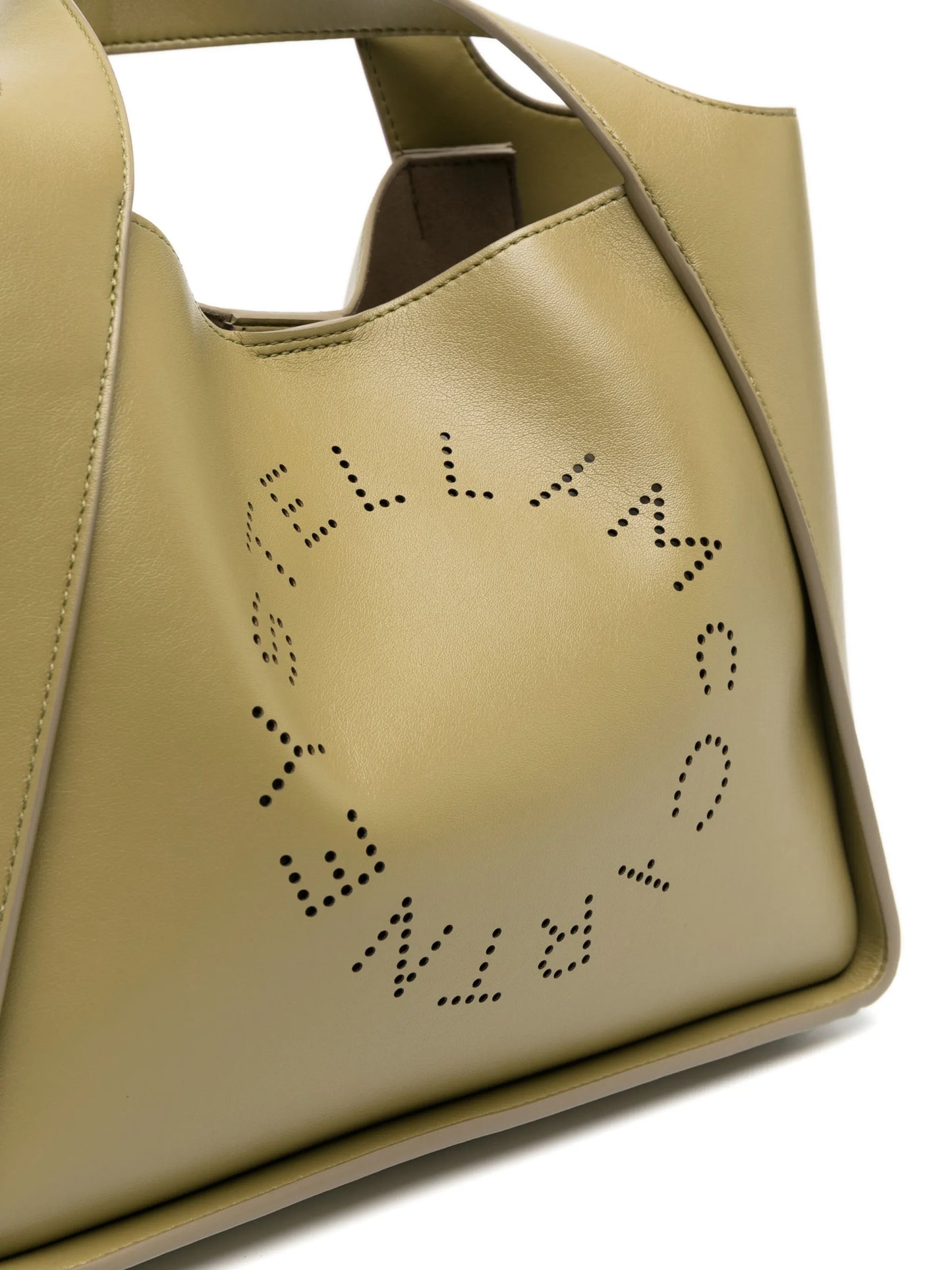 perforated-logo tote bag