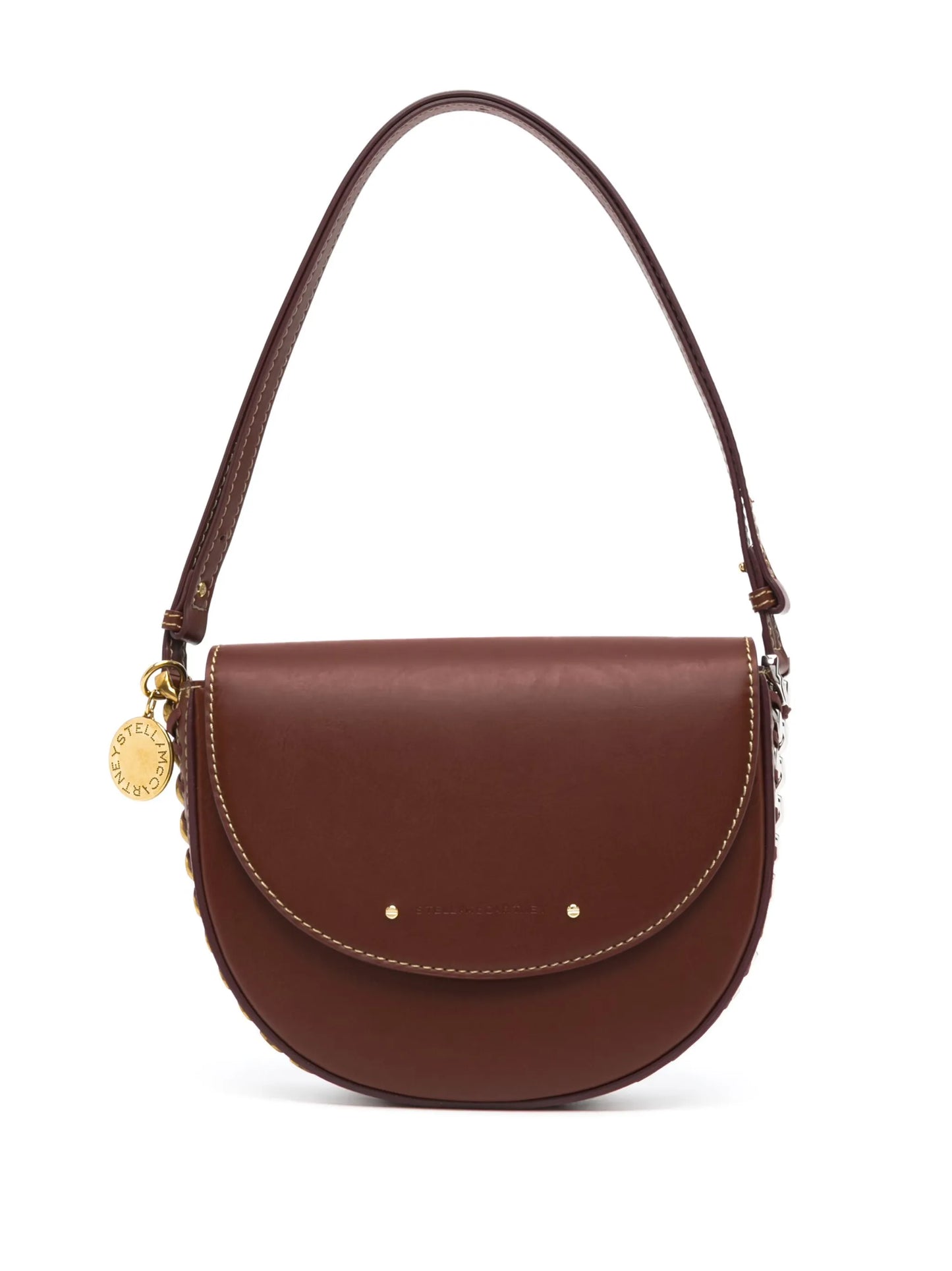 medium Frayme chain-embellished shoulder bag