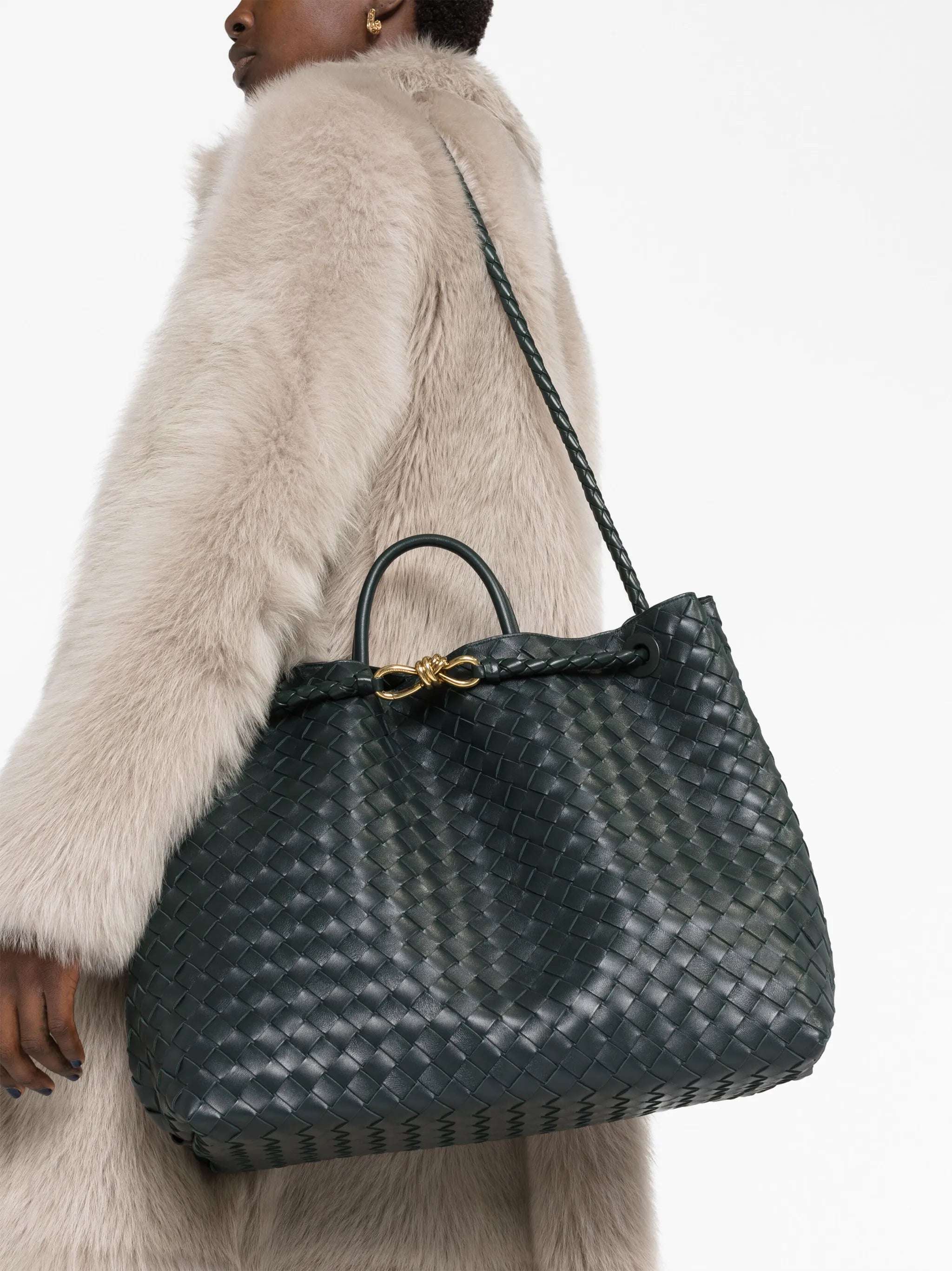 large Andiamo intrecciato tote bag