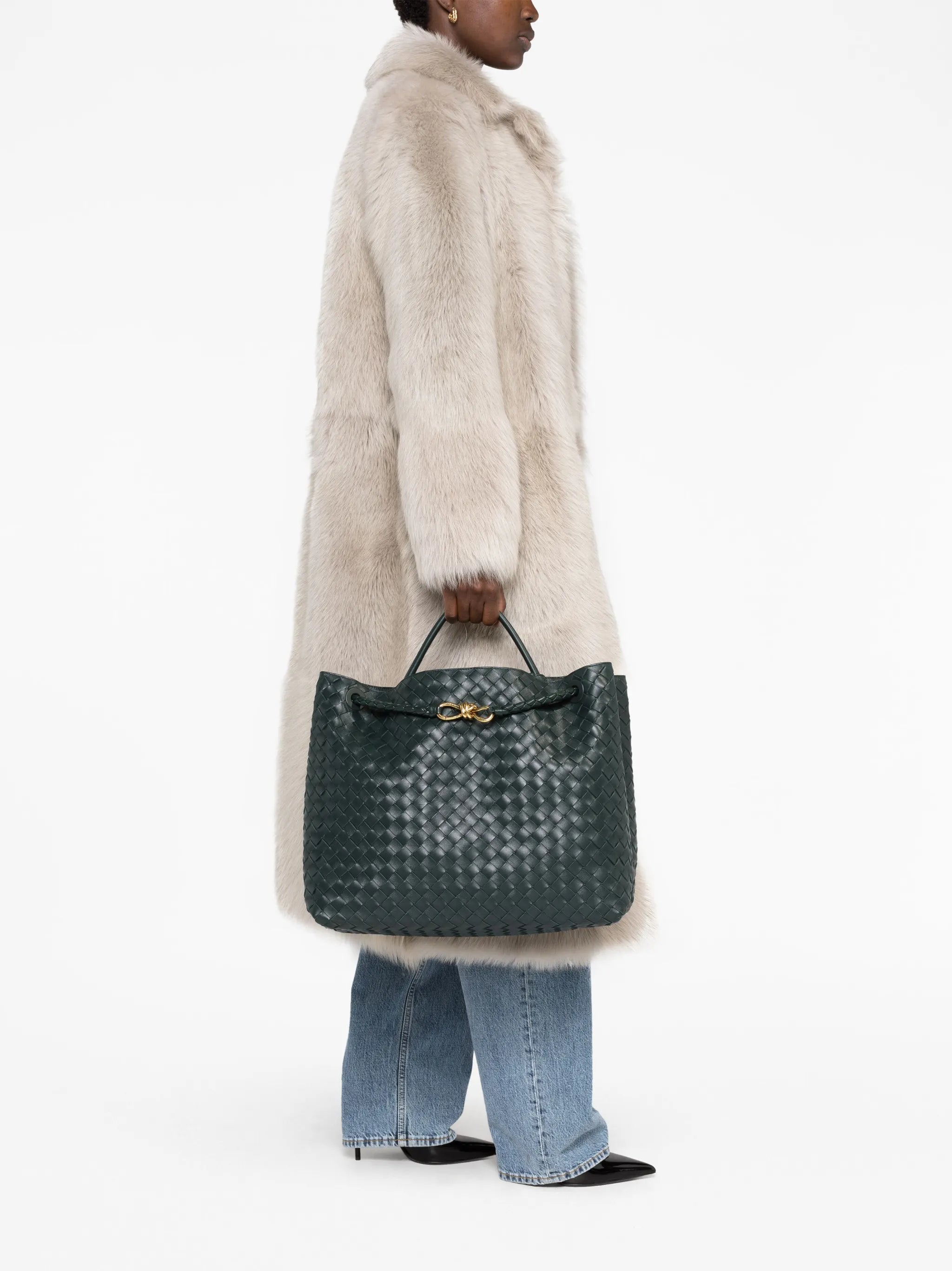 large Andiamo intrecciato tote bag
