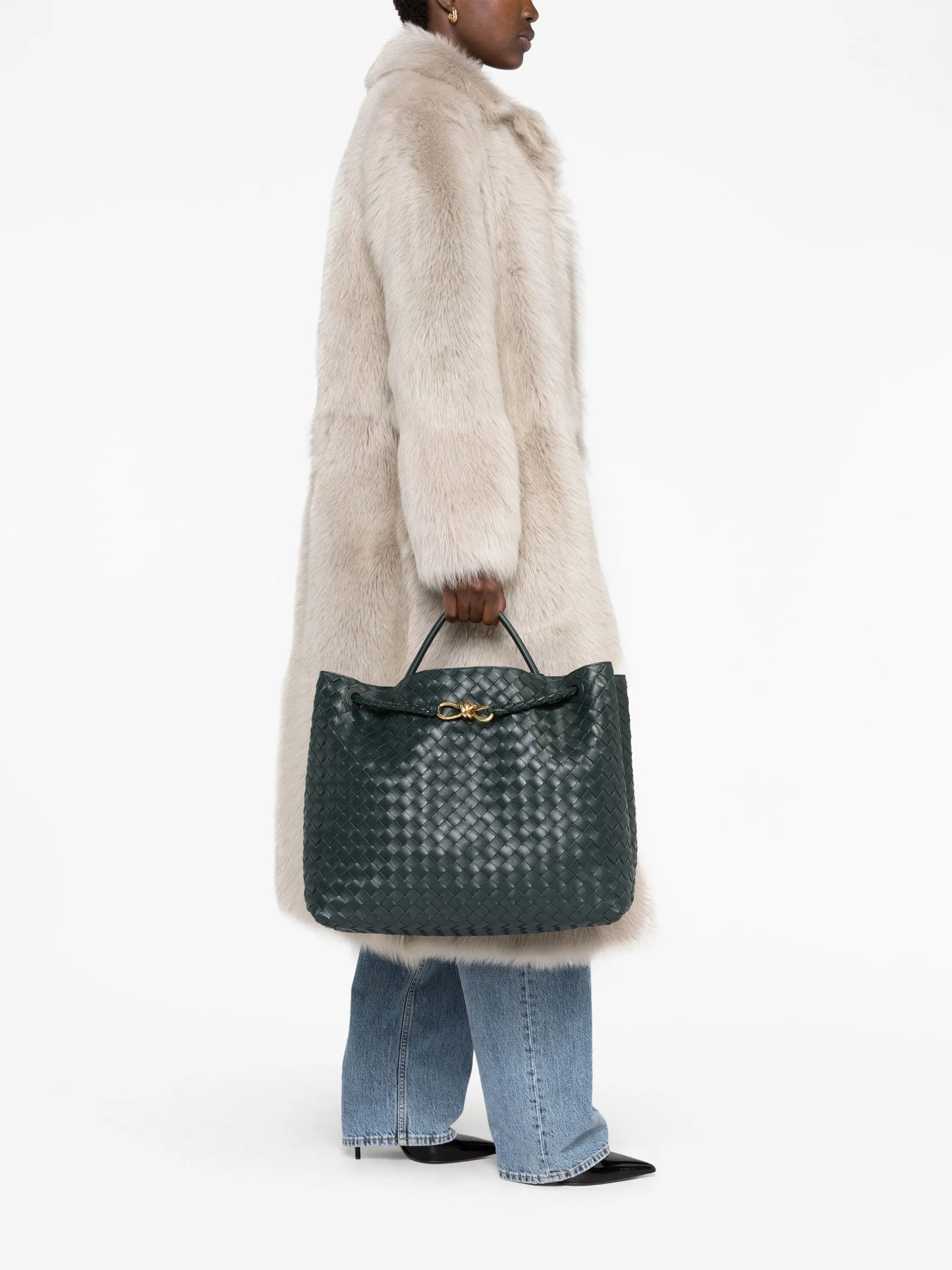 large Andiamo intrecciato tote bag