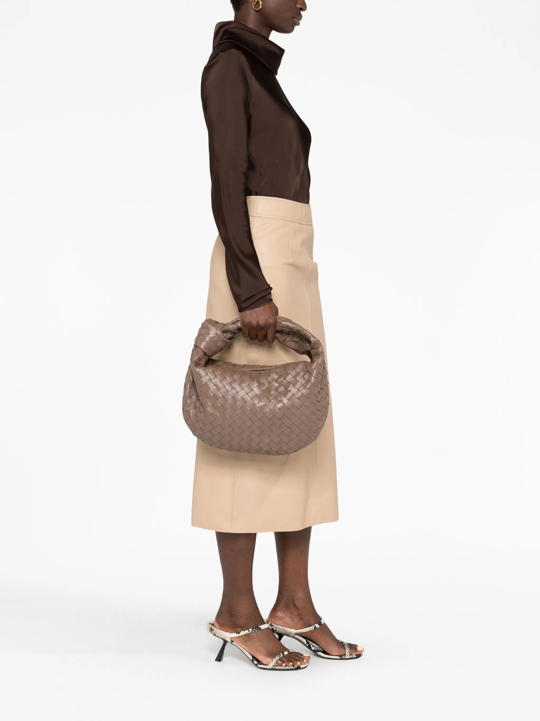 Teen Jodie leather tote bag