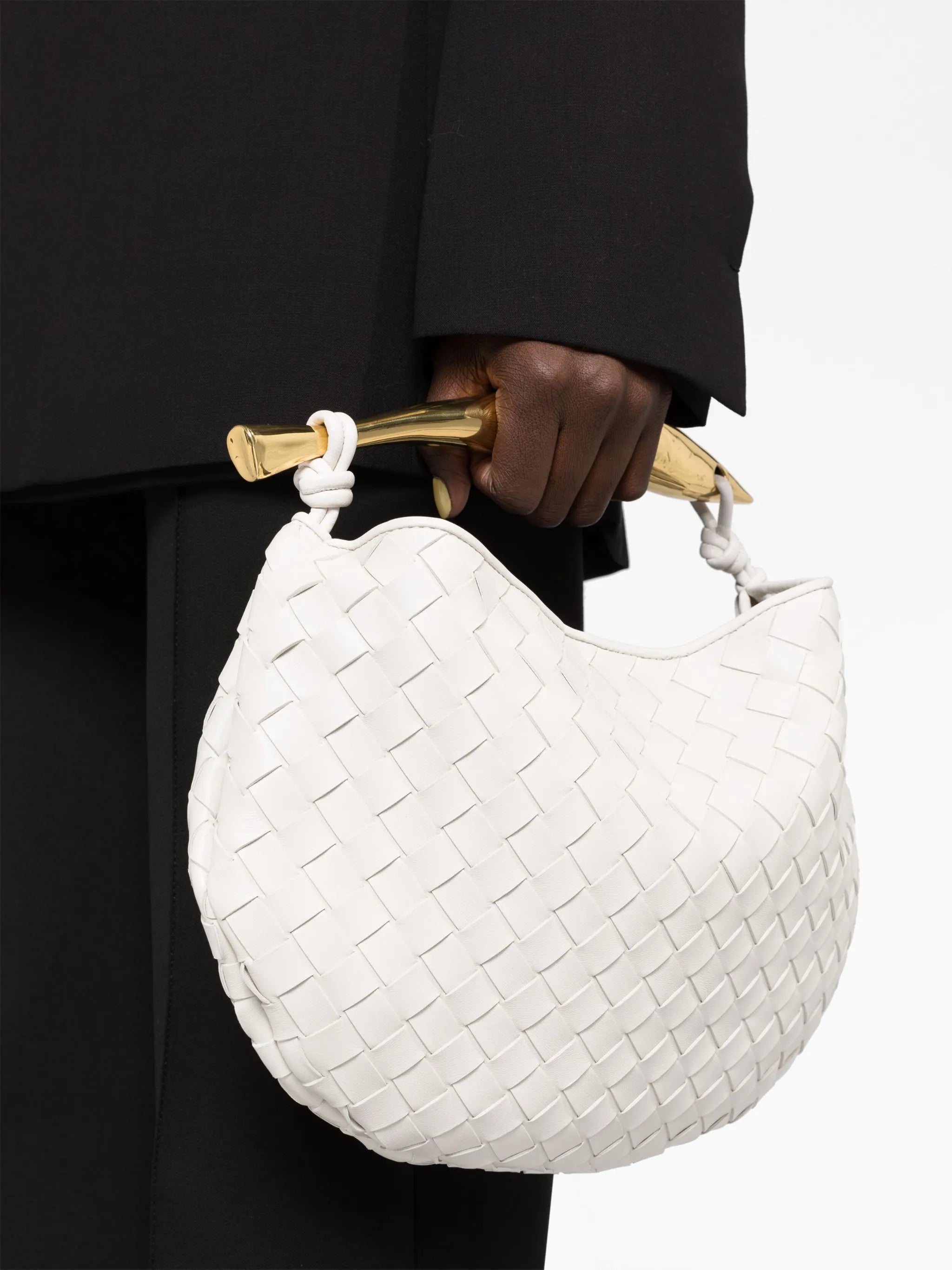 Sardine leather tote bag