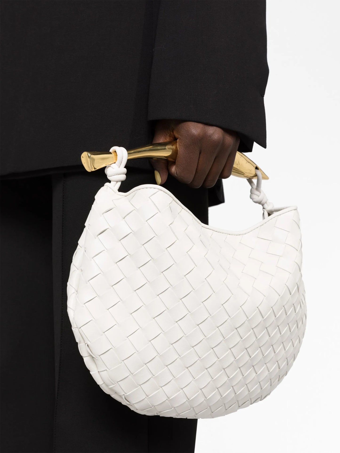 Sardine leather tote bag