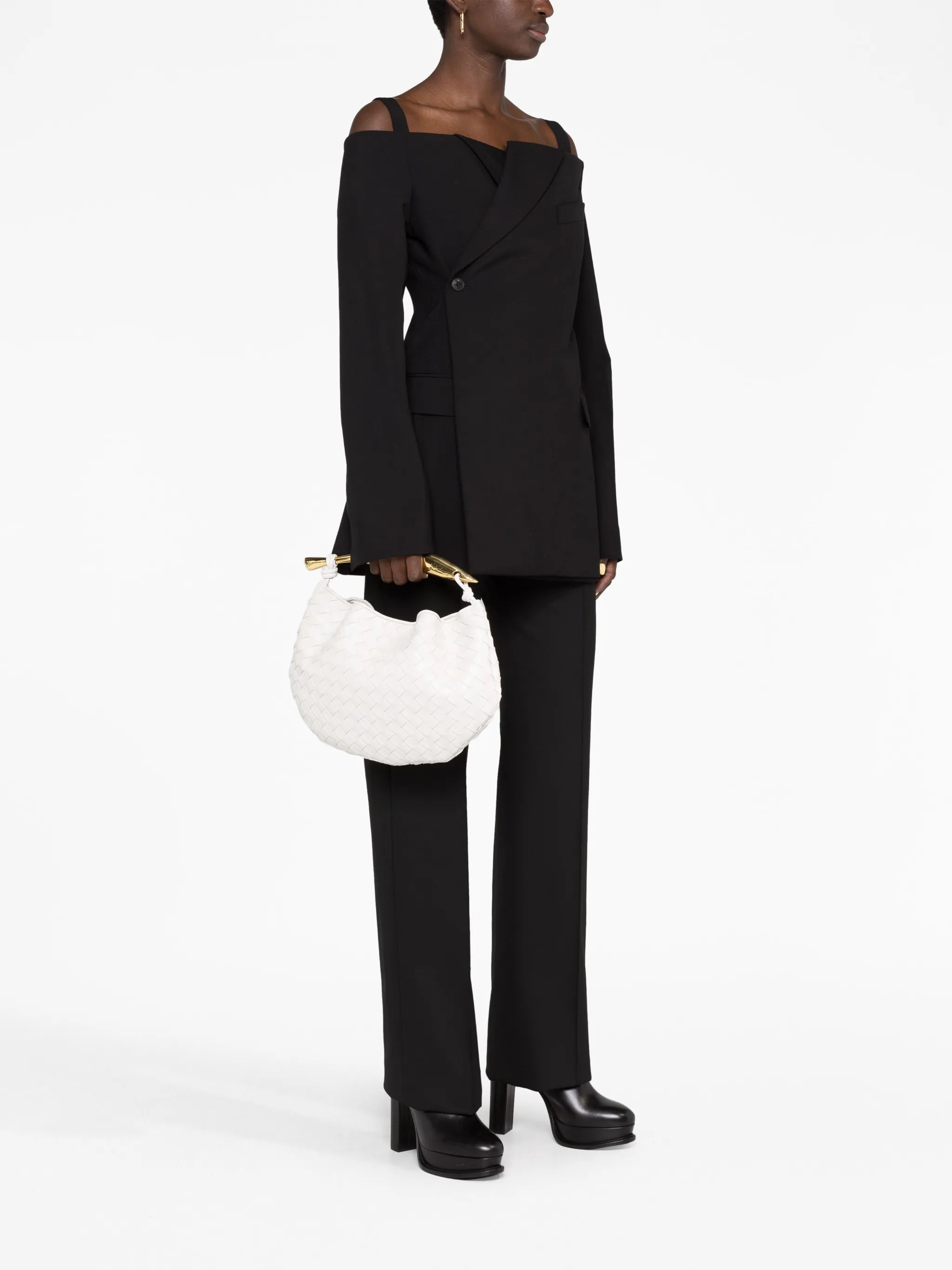 Sardine leather tote bag