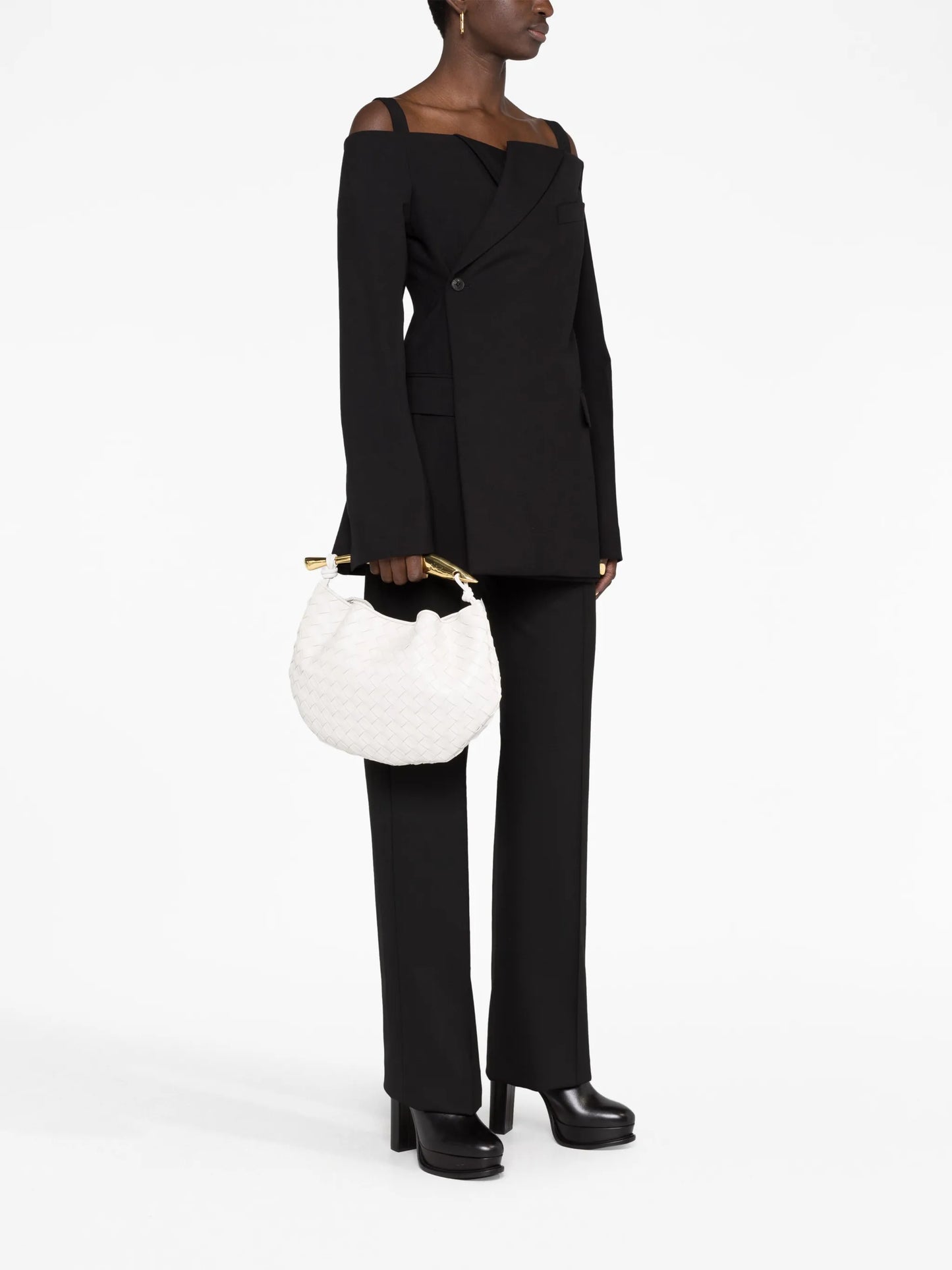 Sardine leather tote bag