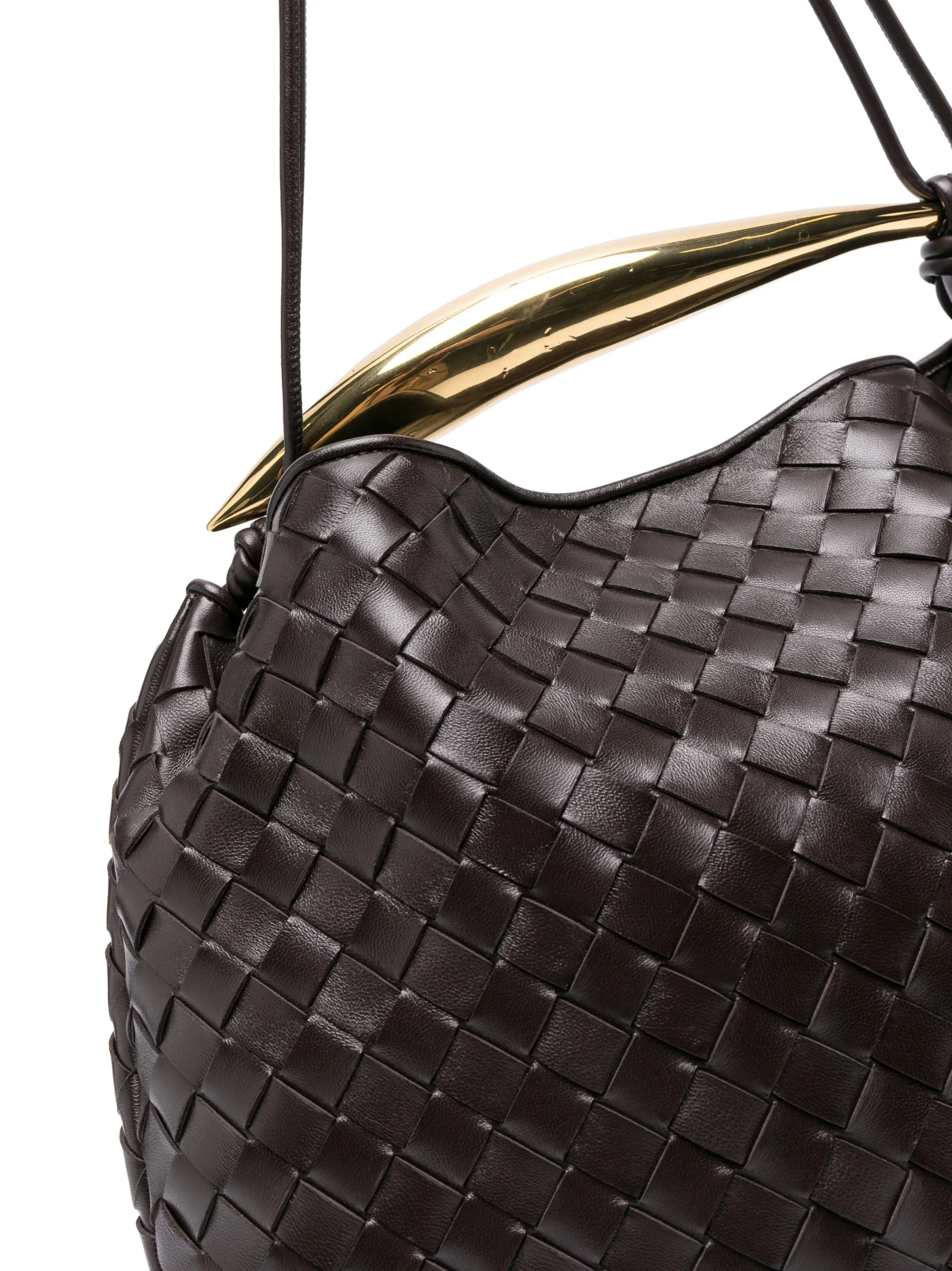 medium Sardine leather tote bag