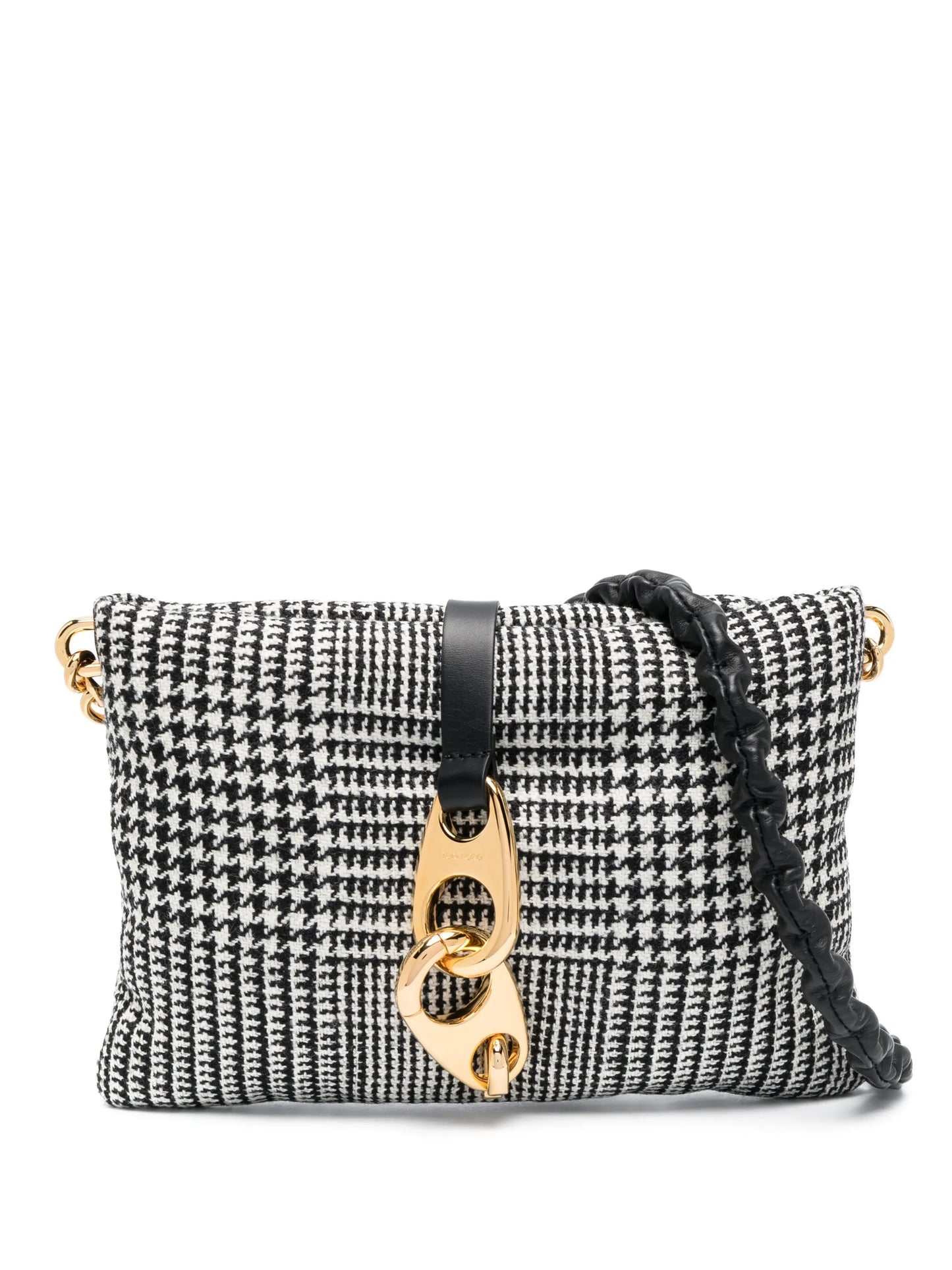 small Carine checked wool bag