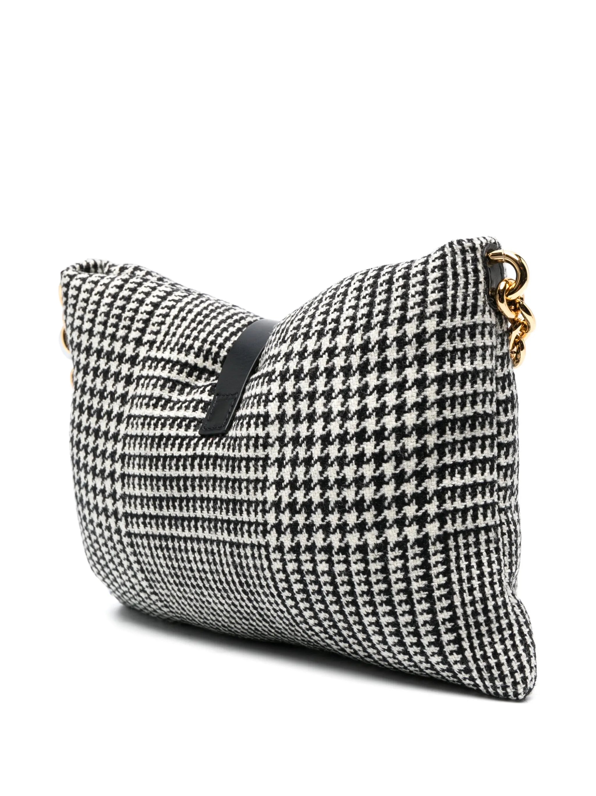 small Carine checked wool bag