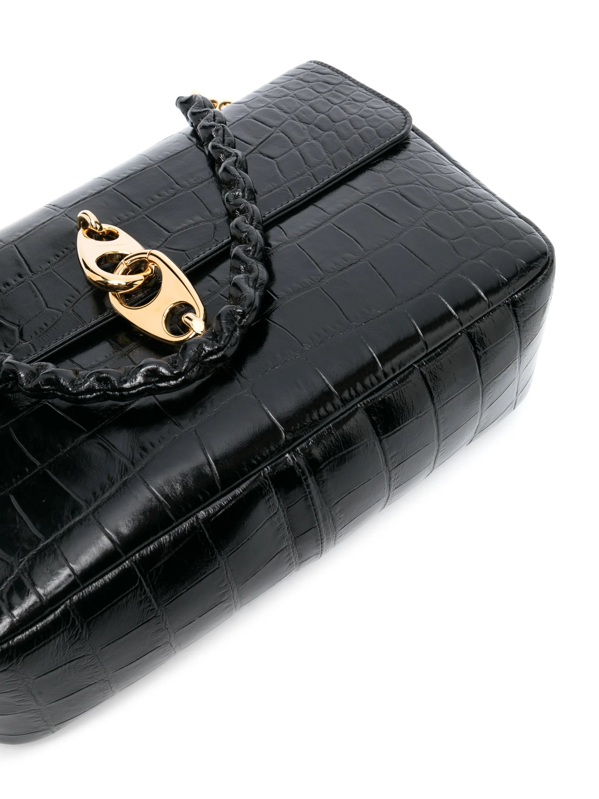 large Carine leather shoulder bag