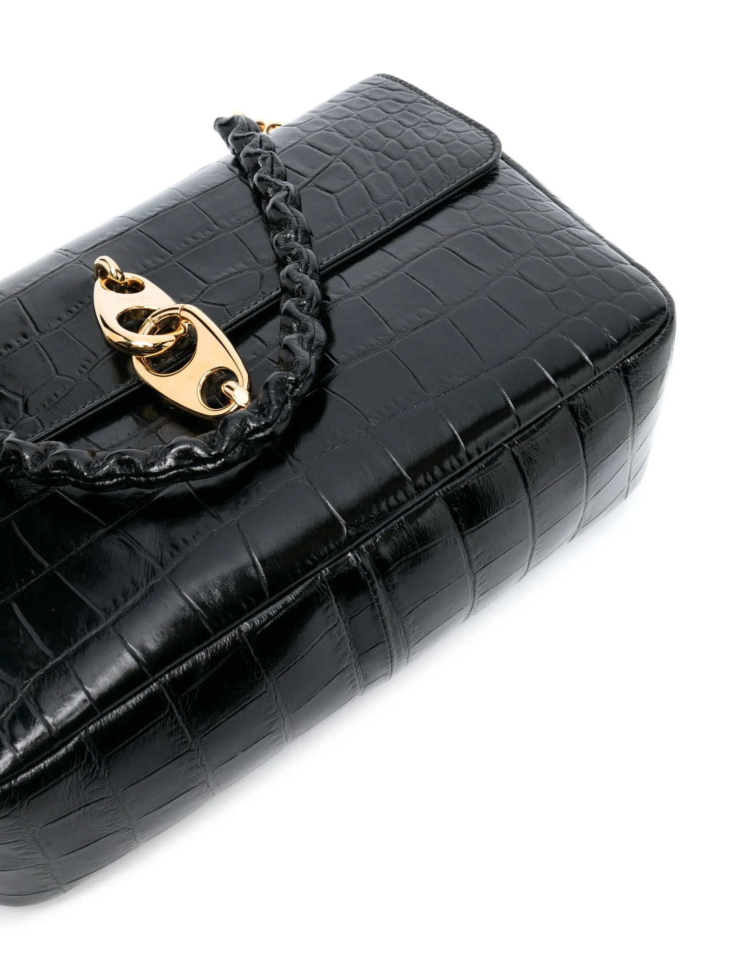 large Carine leather shoulder bag