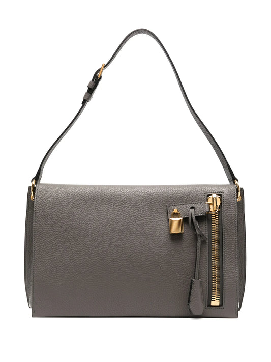Alix leather shoulder bag