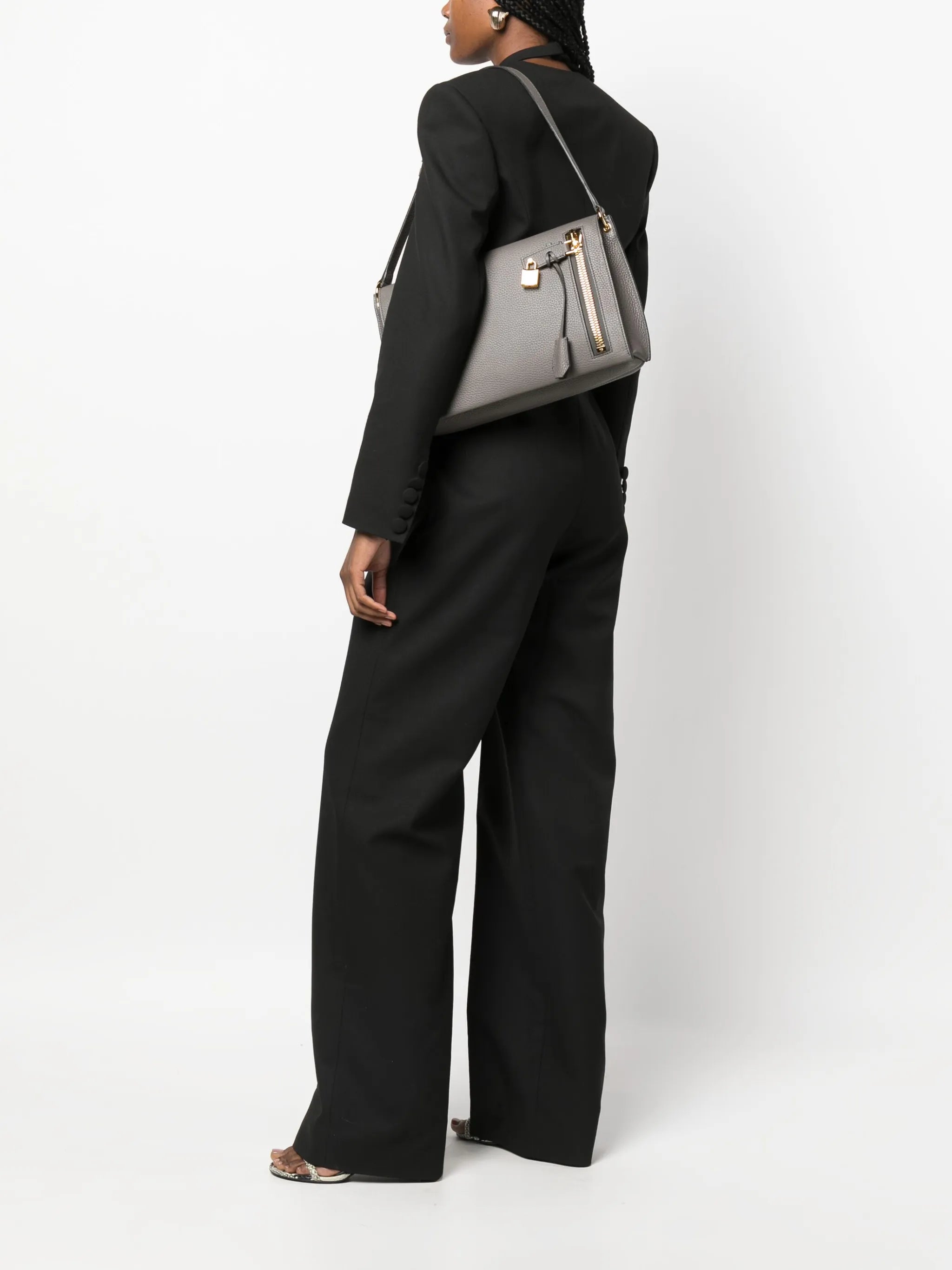 Alix leather shoulder bag
