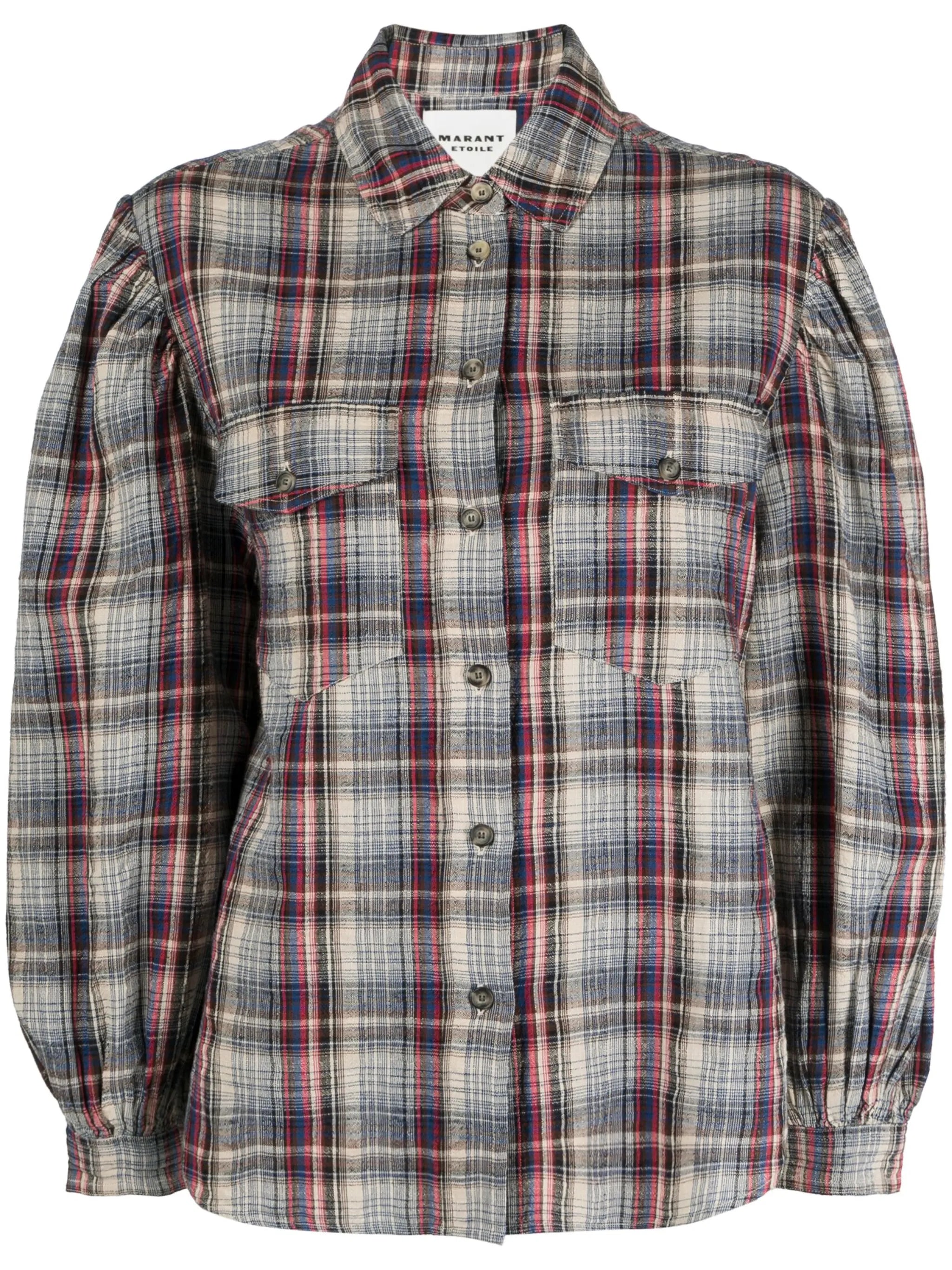 Lidzy puff-sleeve shirt