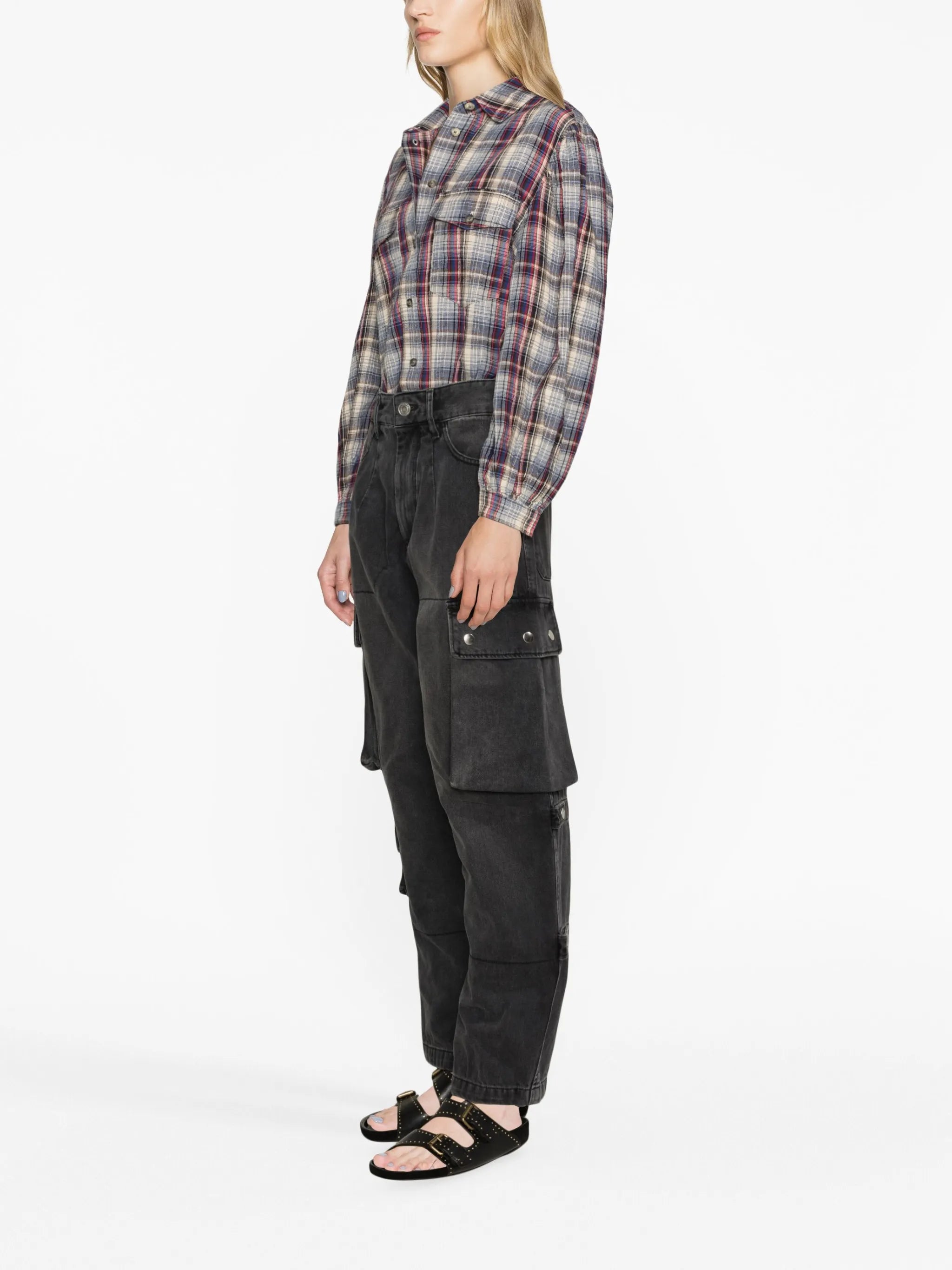 Lidzy puff-sleeve shirt