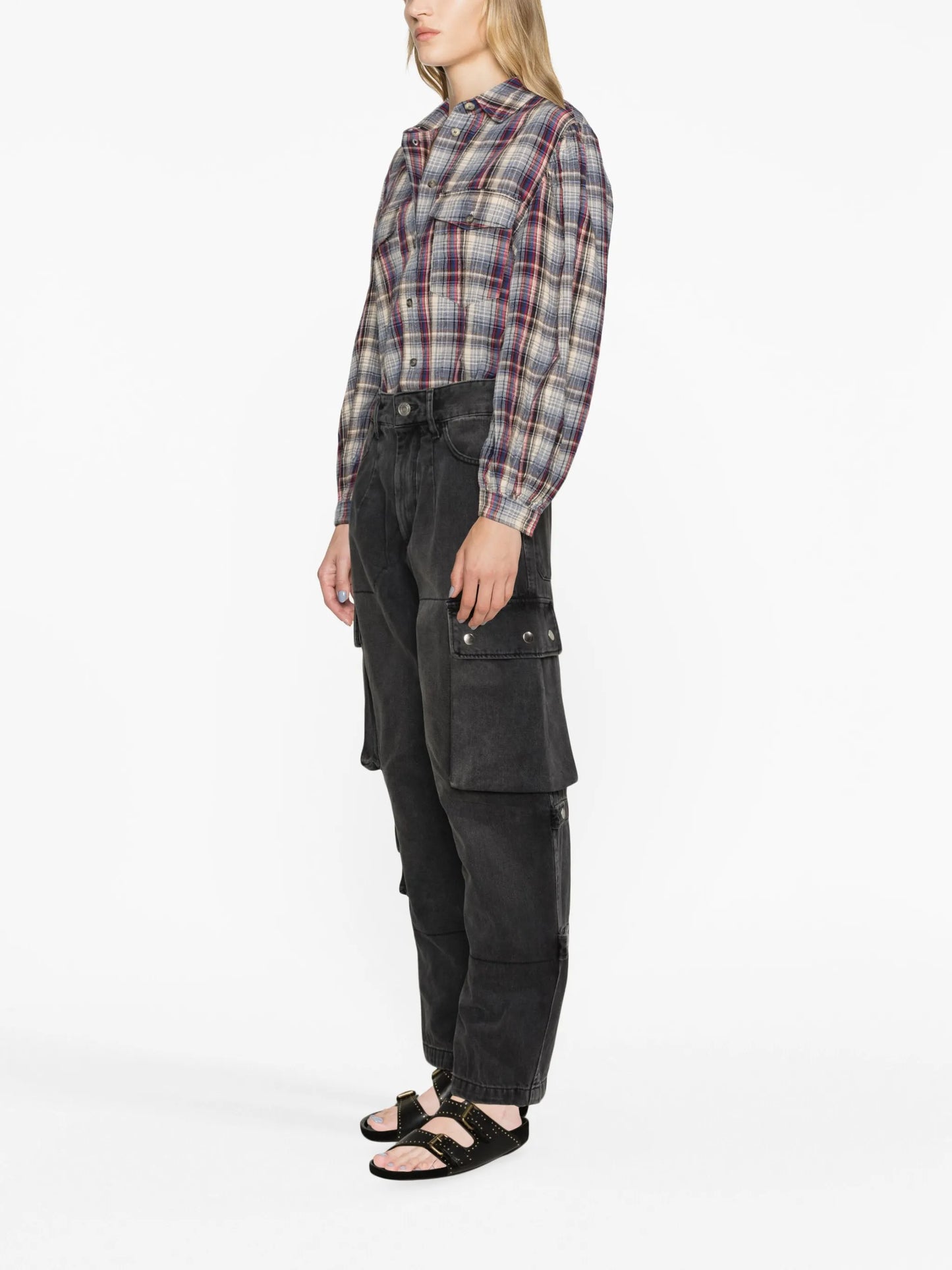 Lidzy puff-sleeve shirt