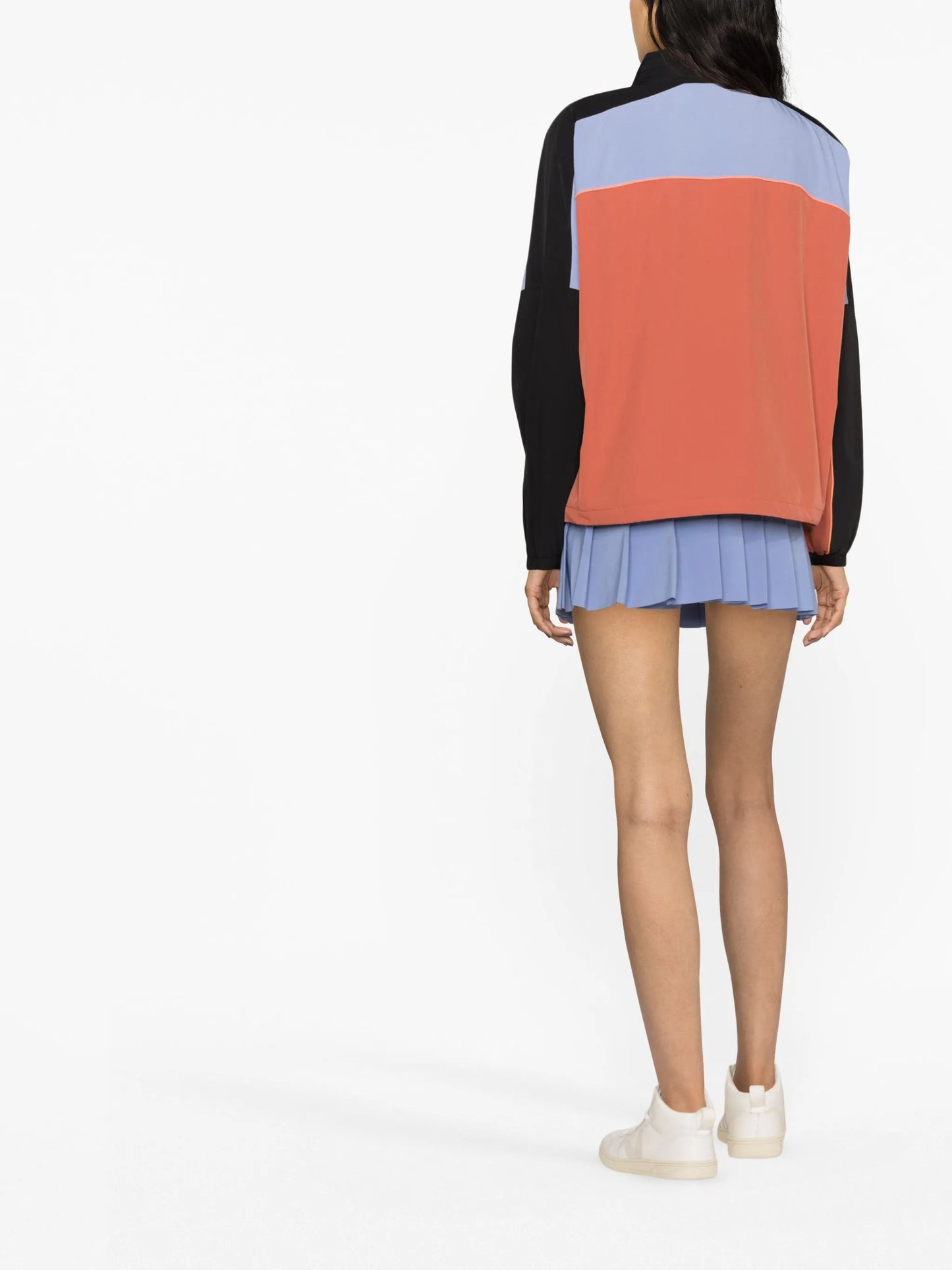 Pipeline colour-block track jacket