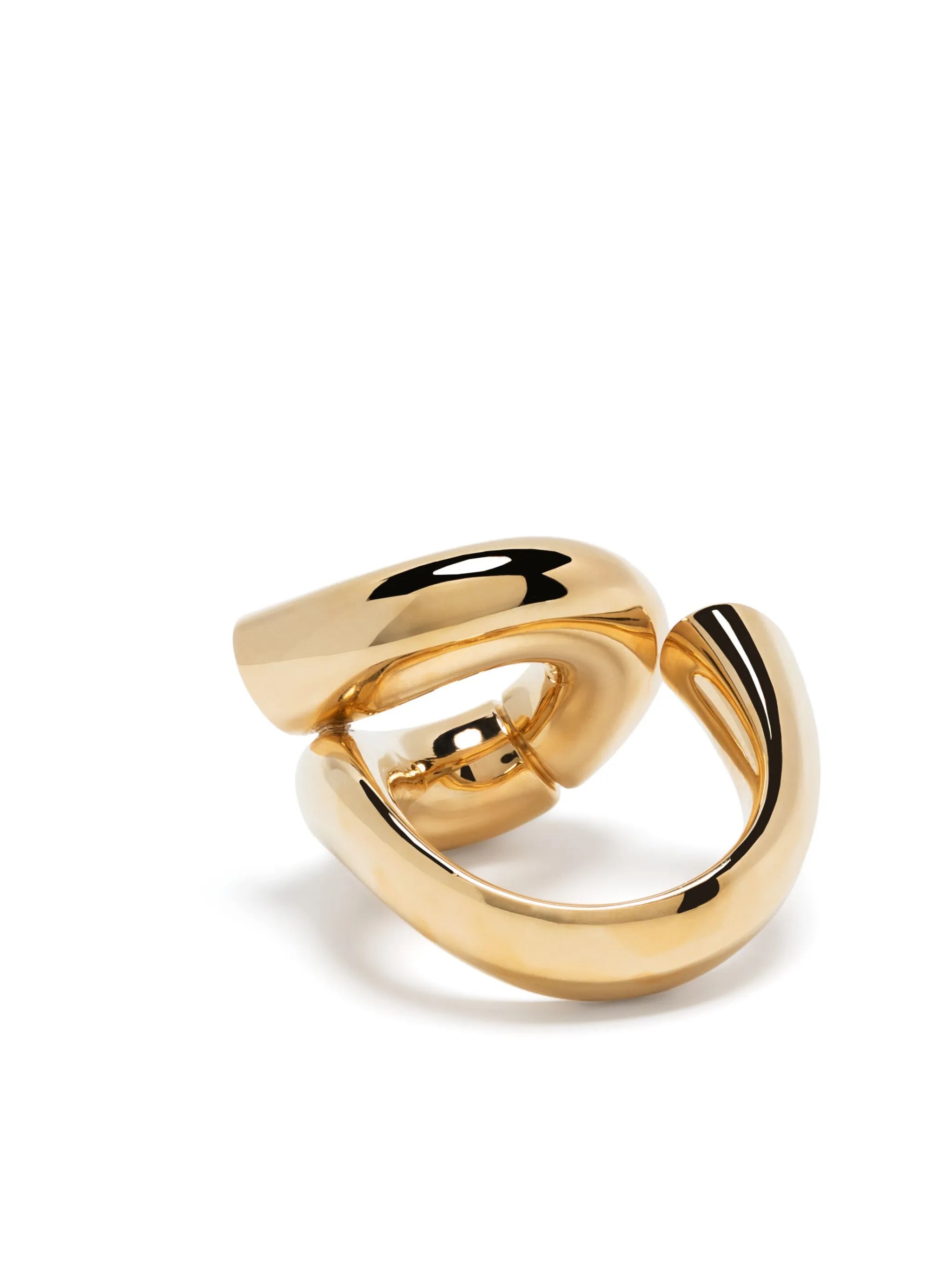 18kt yellow gold Loop Oera ring