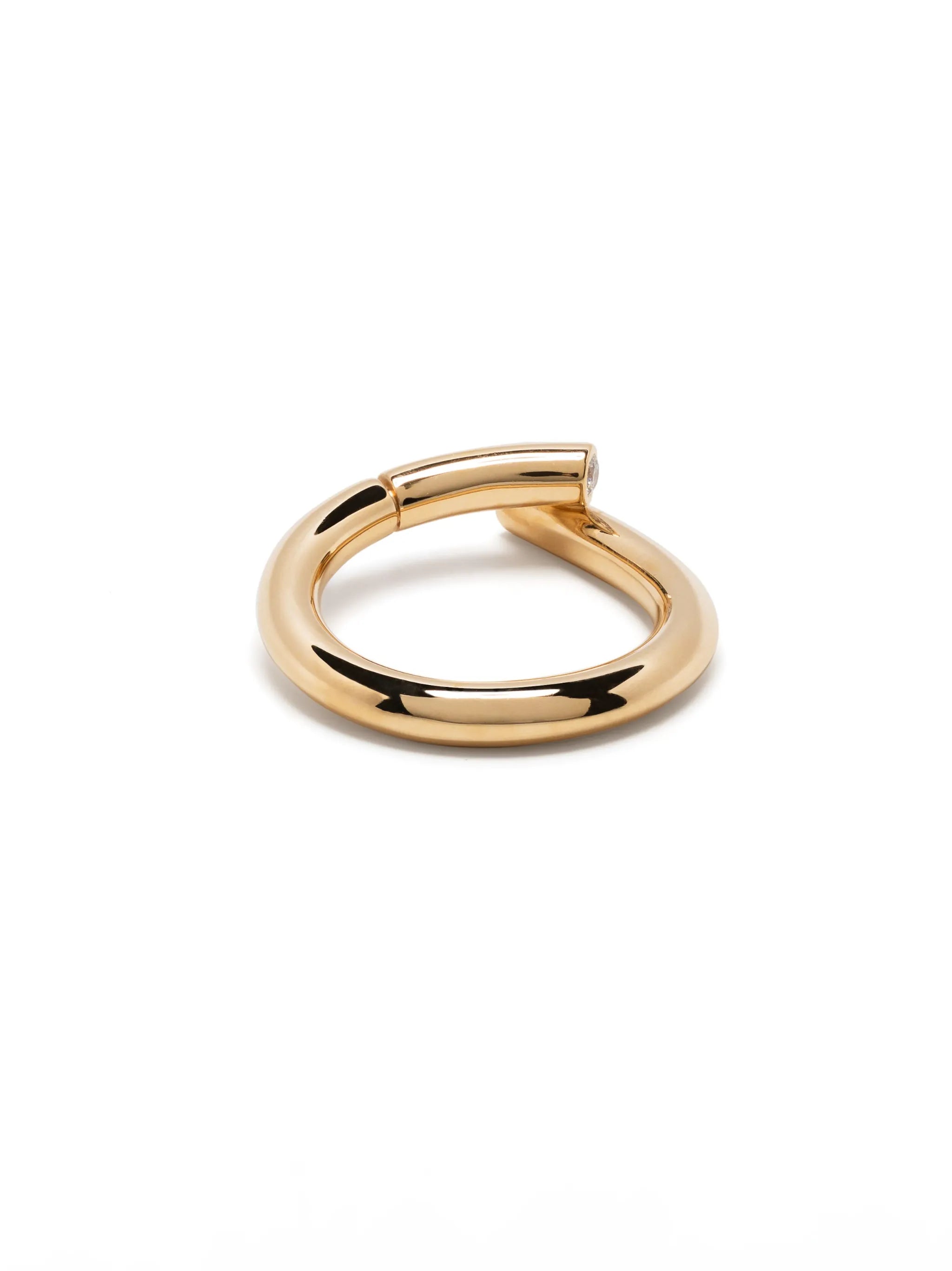 18kt yellow gold Oera diamond ring