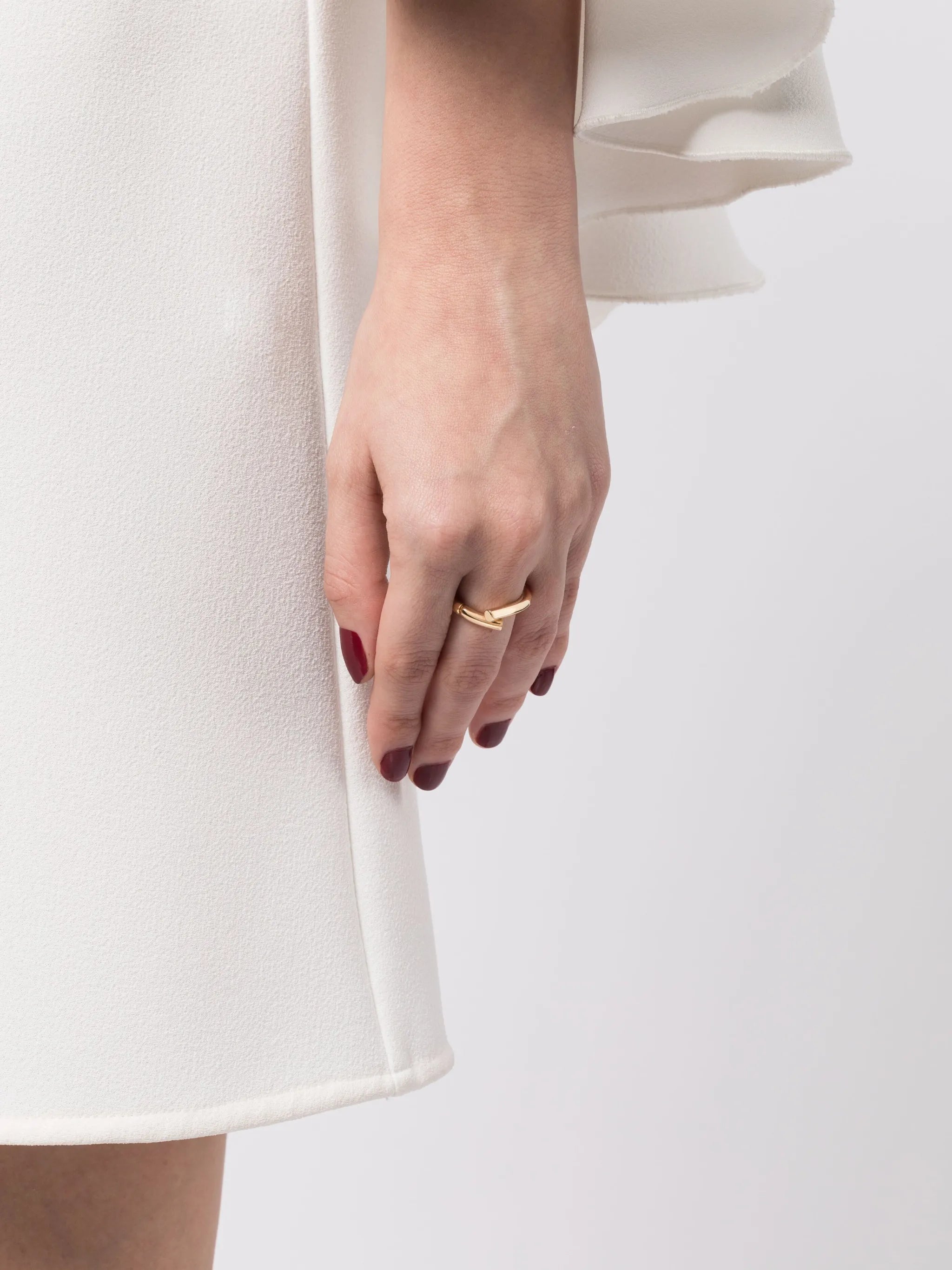 18kt yellow gold Oera diamond ring