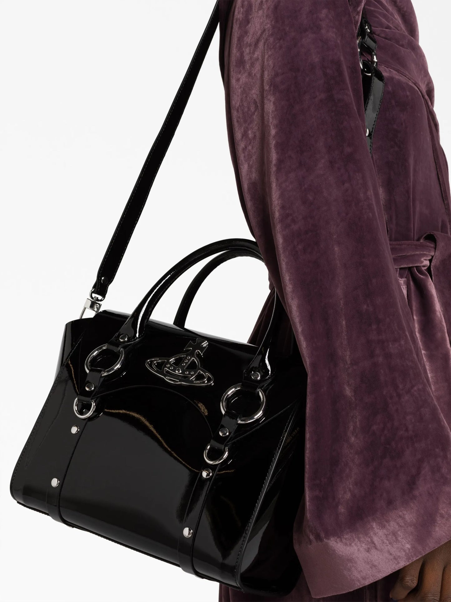 Betty leather tote bag